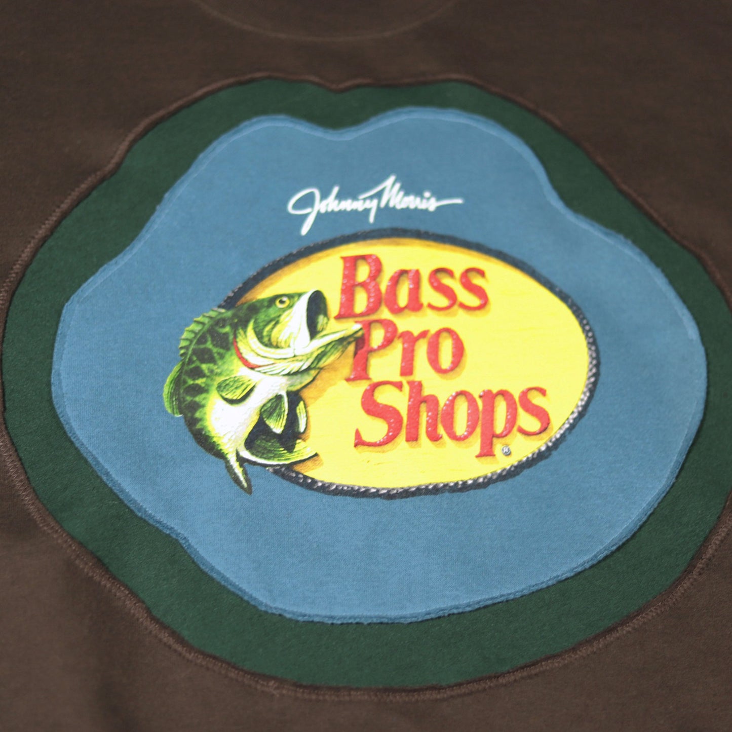 Loud Aura BPS Crewneck - Brown/Pond Blue