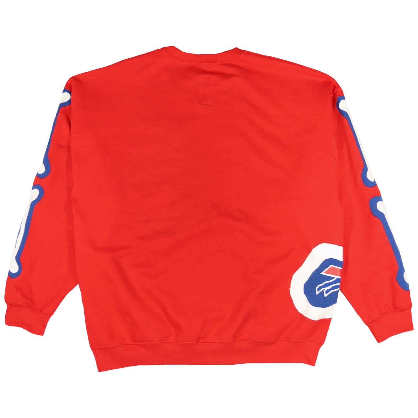 Loud Bones Buffalo Crewneck - Red/White/Royal