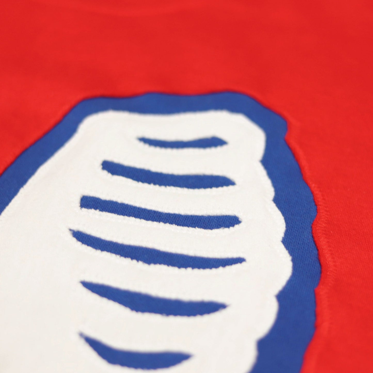 Loud Bones Buffalo Crewneck - Red/White/Royal