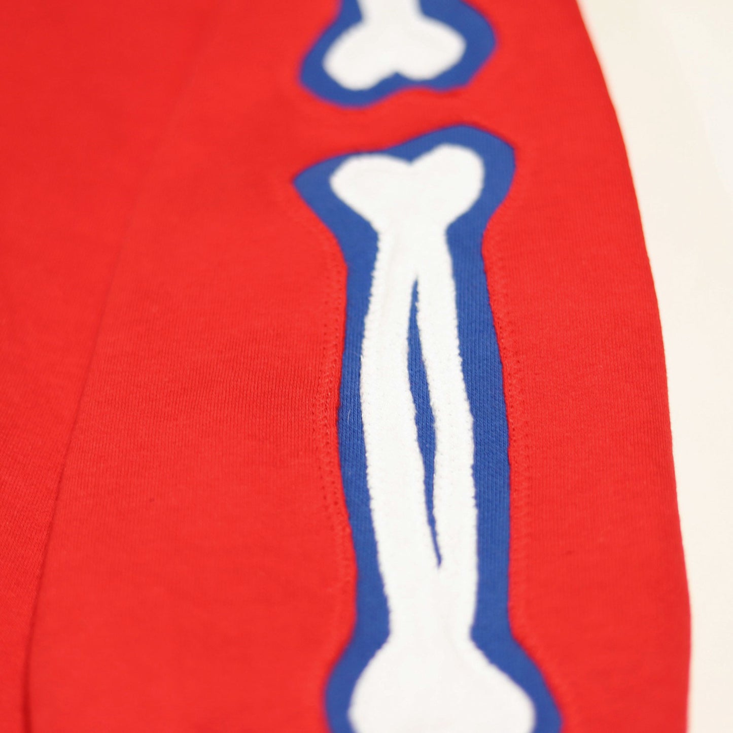 Loud Bones Buffalo Crewneck - Red/White/Royal