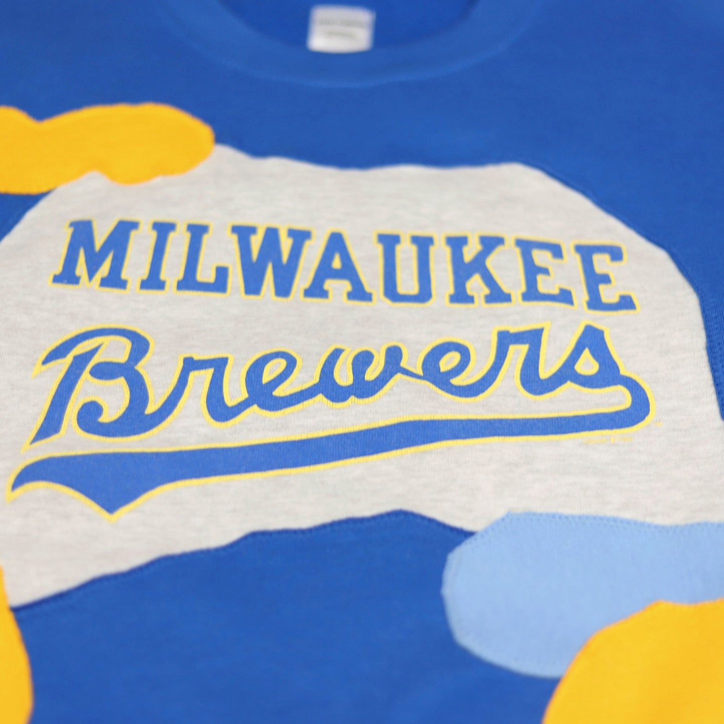Loud Camo Milwaukee Crewneck - Royal/Multi
