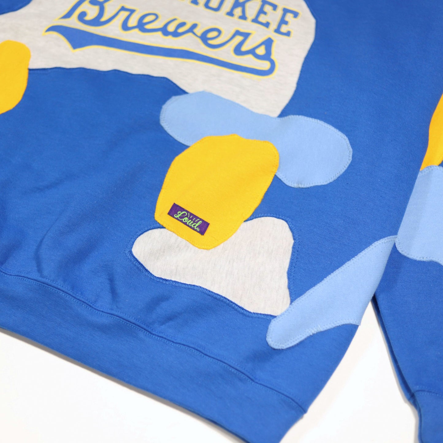 Loud Camo Milwaukee Crewneck - Royal/Multi