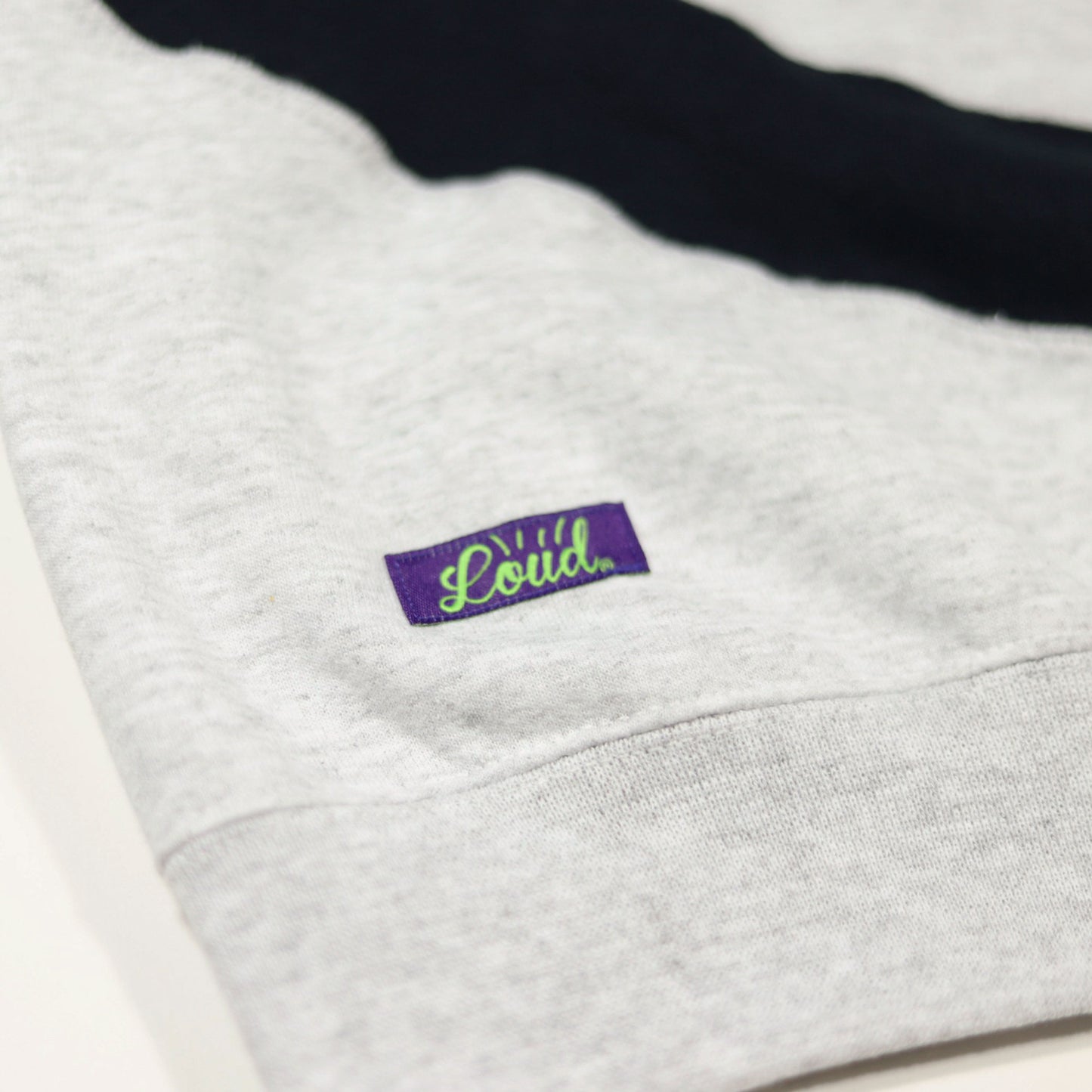 Loud Aura Milwaukee Crewneck - Ash Grey/Navy
