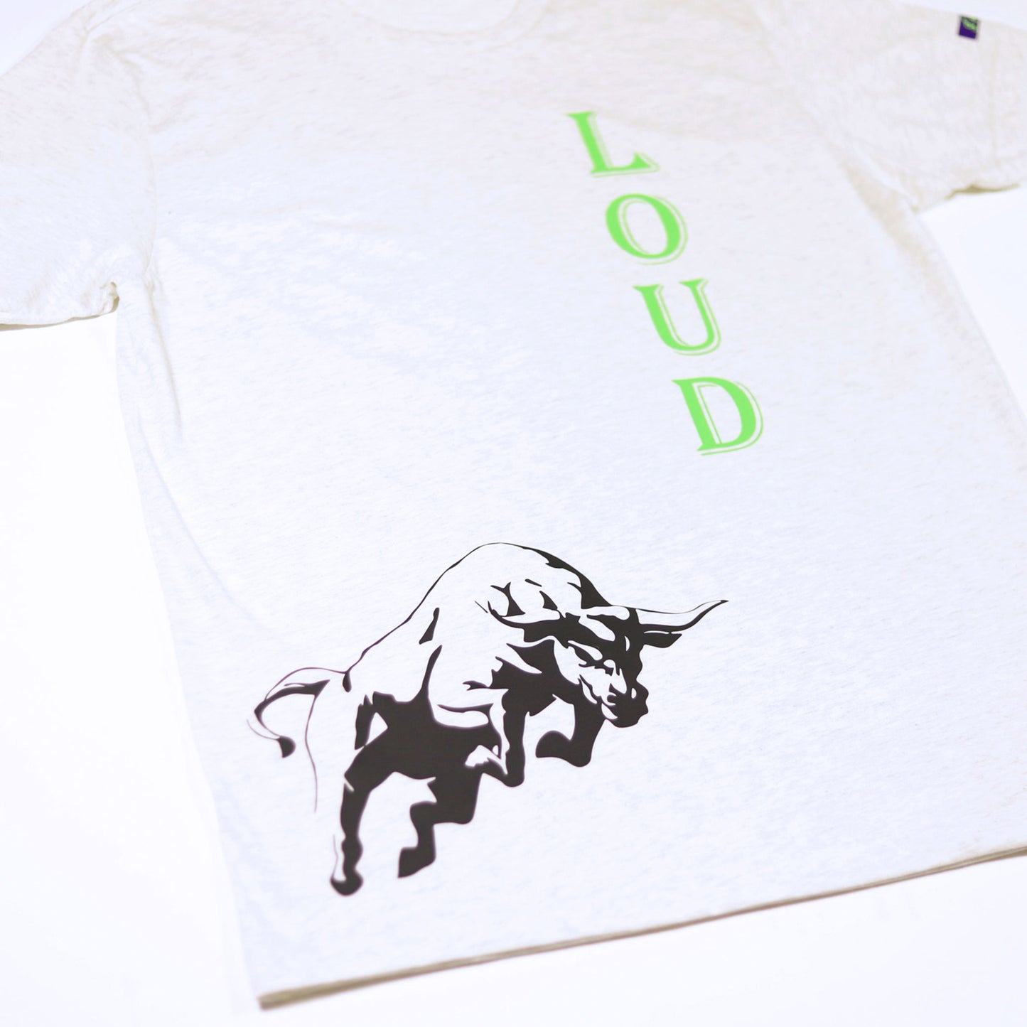 Loud Bullish Tee - Oatmeal