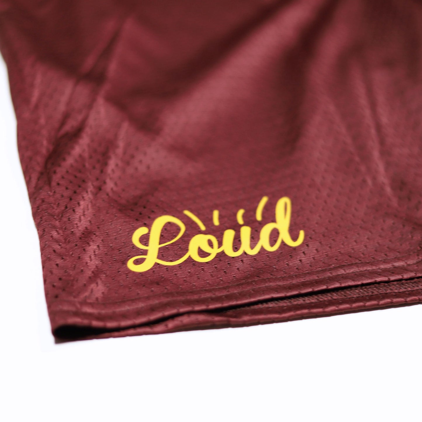 Loud x Champion Mesh Shorts - Maroon