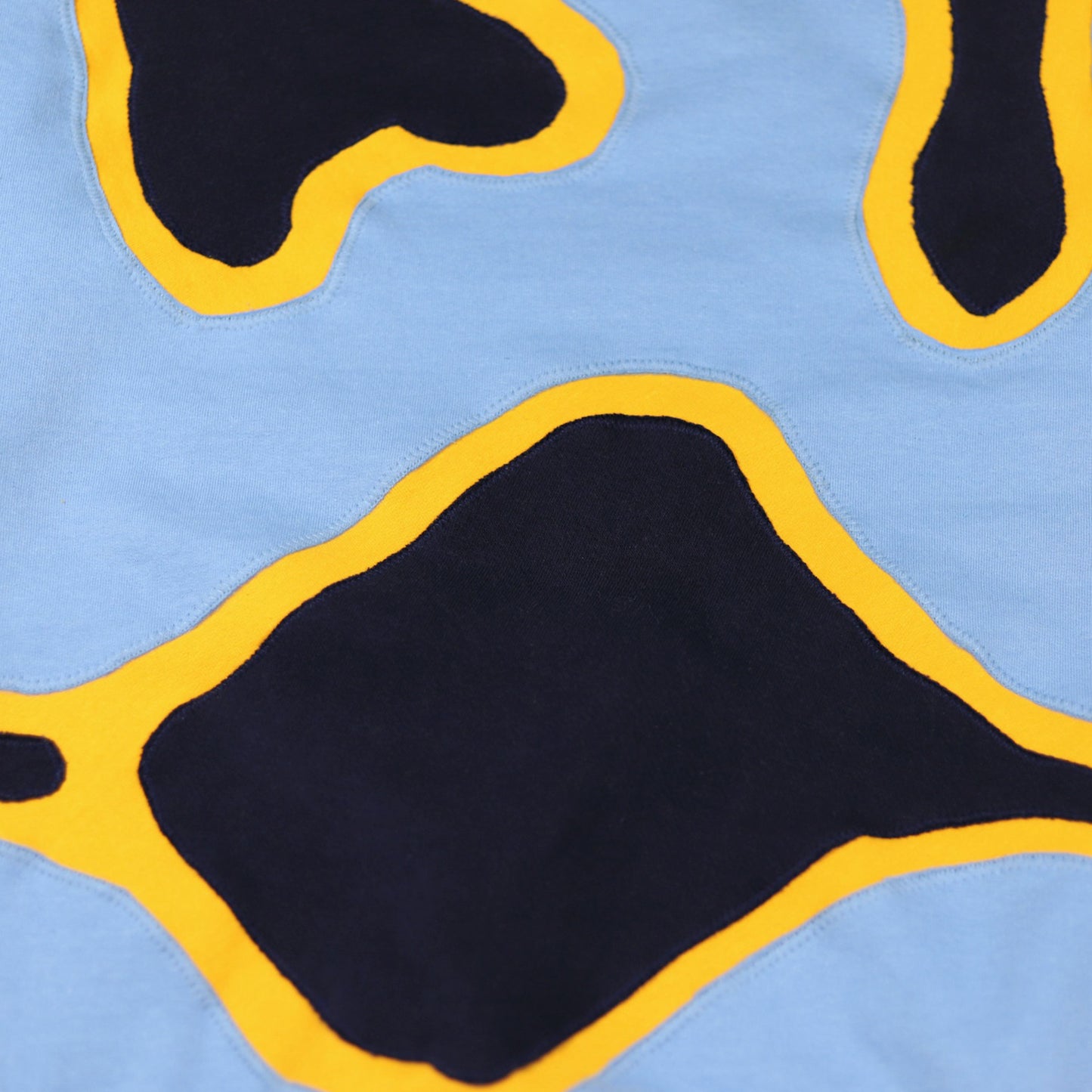 Loud Aura Los Angeles Crewneck - Sky Blue/Gold/Navy