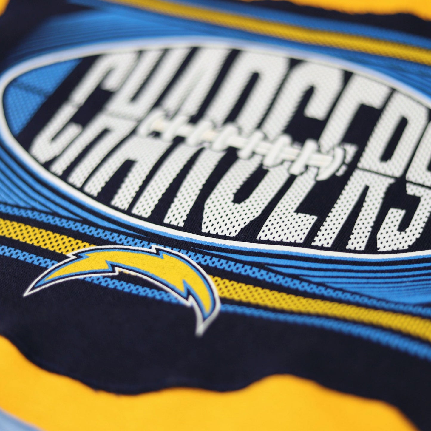 Loud Aura Los Angeles Crewneck - Sky Blue/Gold/Navy