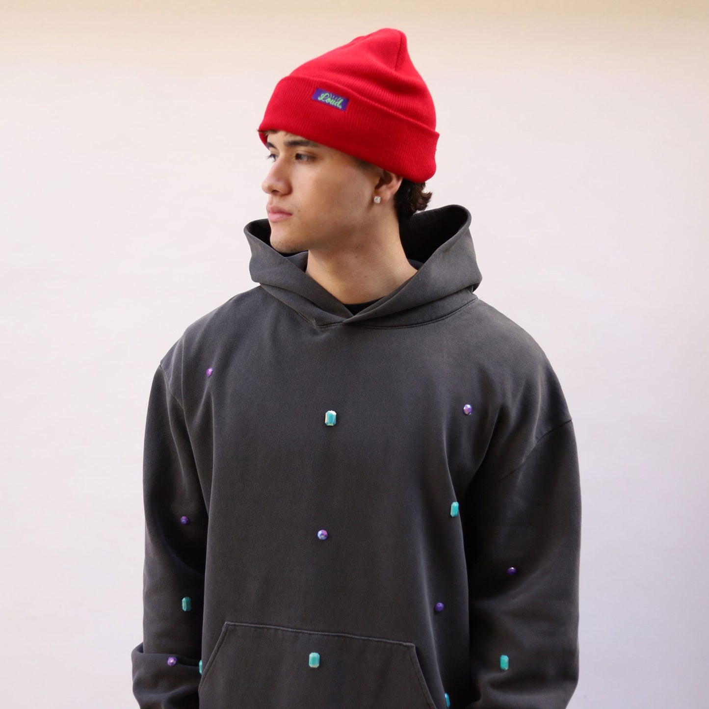Classic Logo Beanie - Red