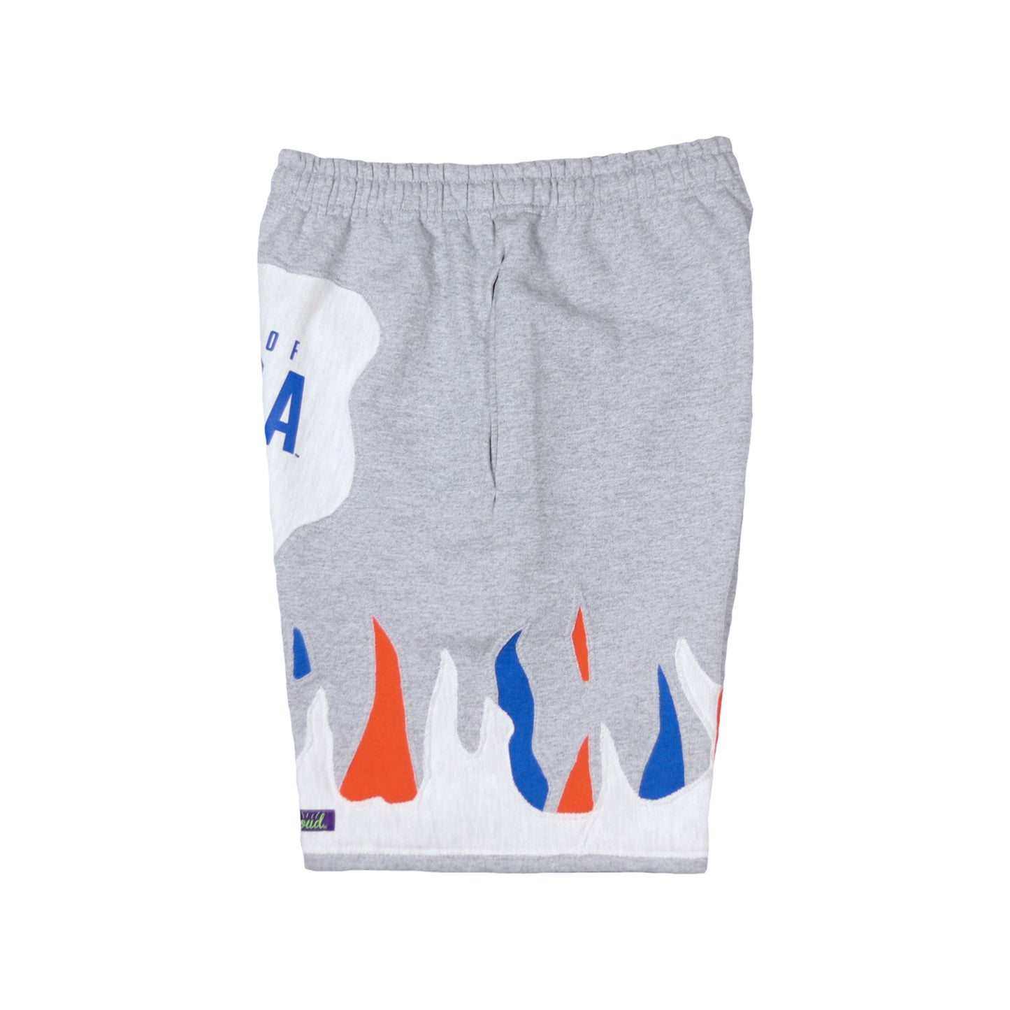 Loud Flames Gainesville Shorts - Heather Grey/Off White