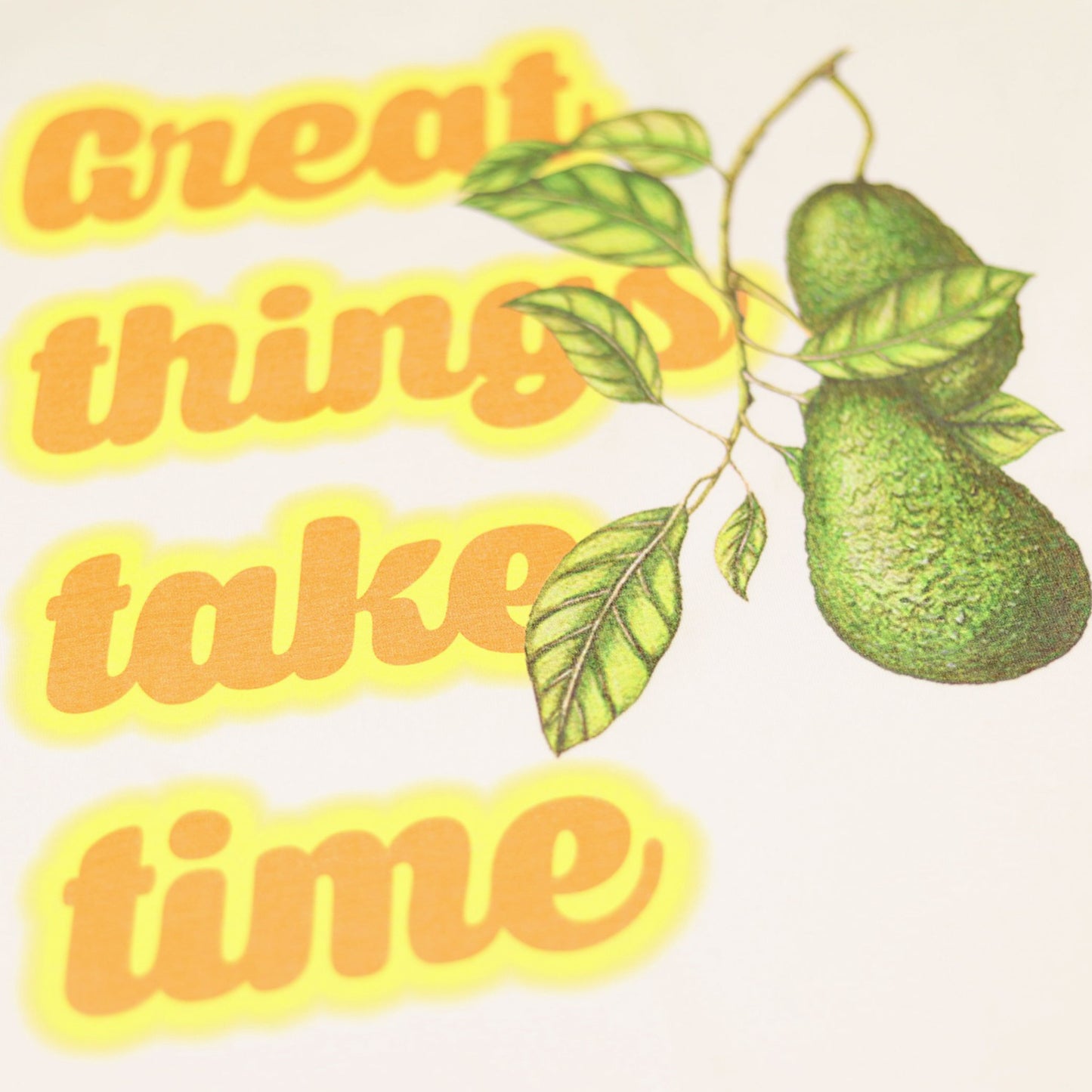 Great Things Take Time Tee - Natural