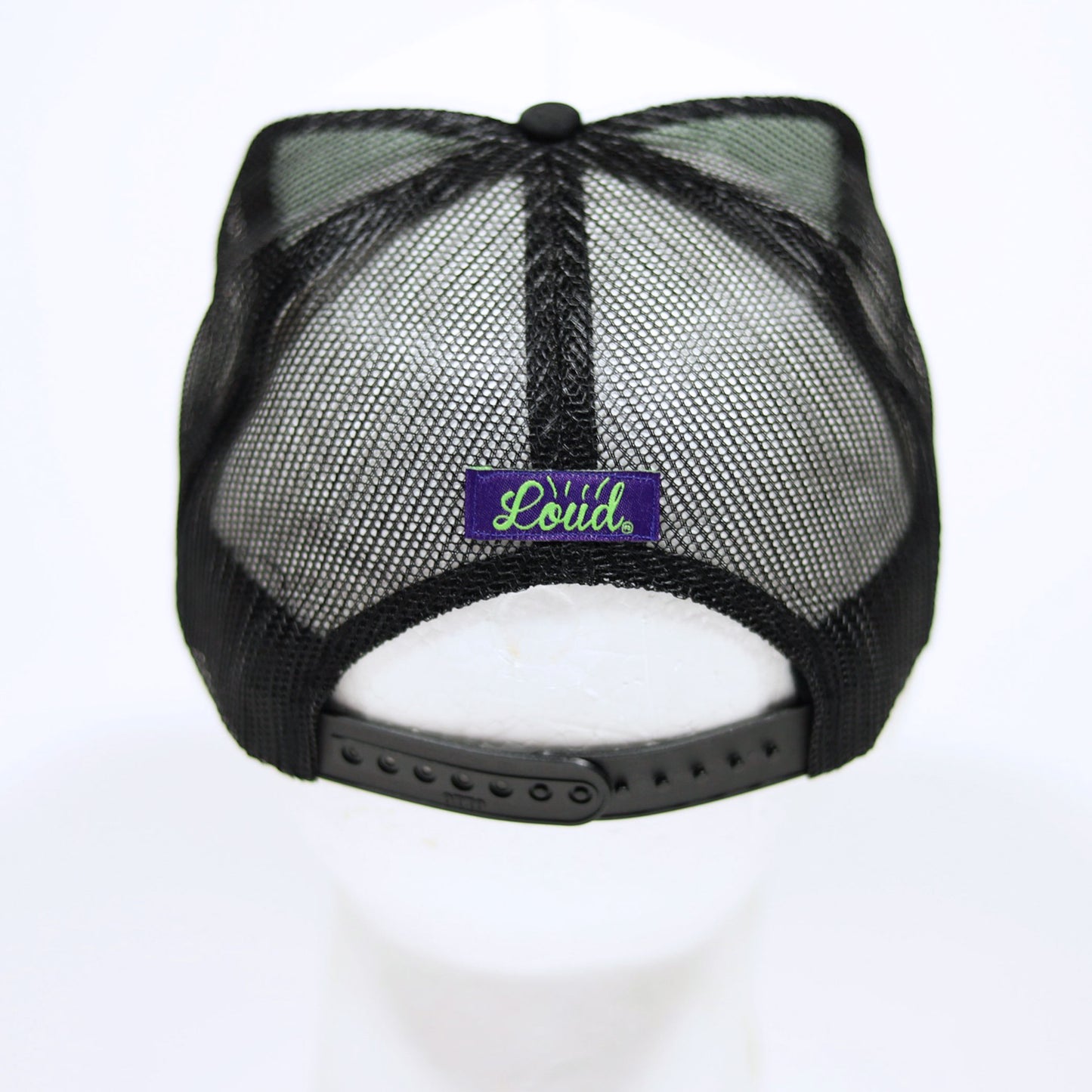 Loud Logo Trucker Hat - Black/White/Black