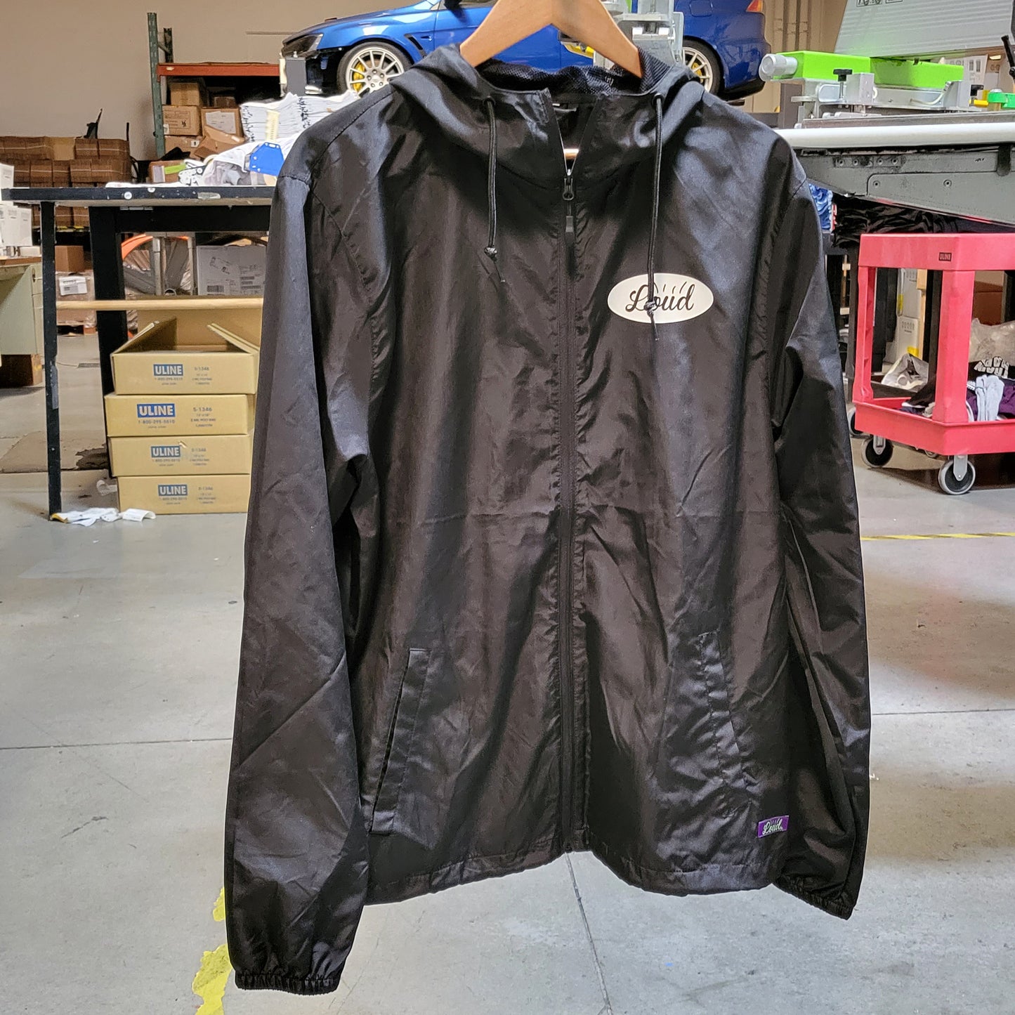 Victory Lane Lightweight Jacket - Black