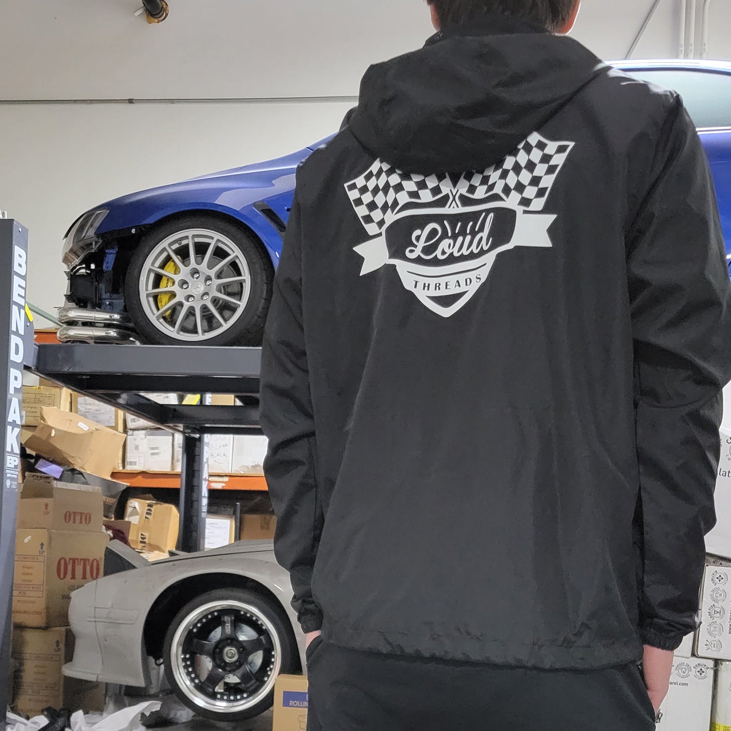 Victory Lane Lightweight Jacket - Black