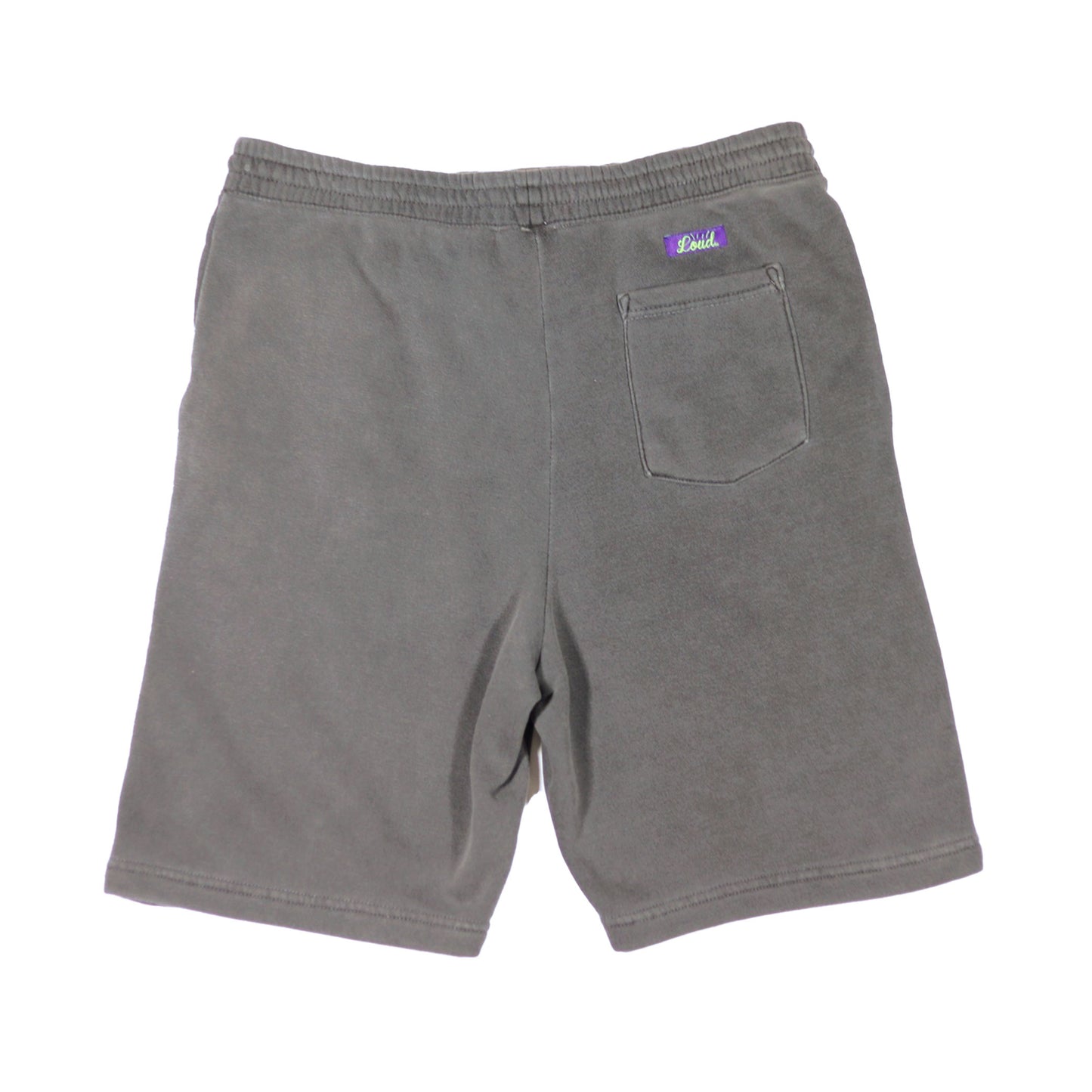 Loud v.2 Pigment Dyed Shorts - Black/Black