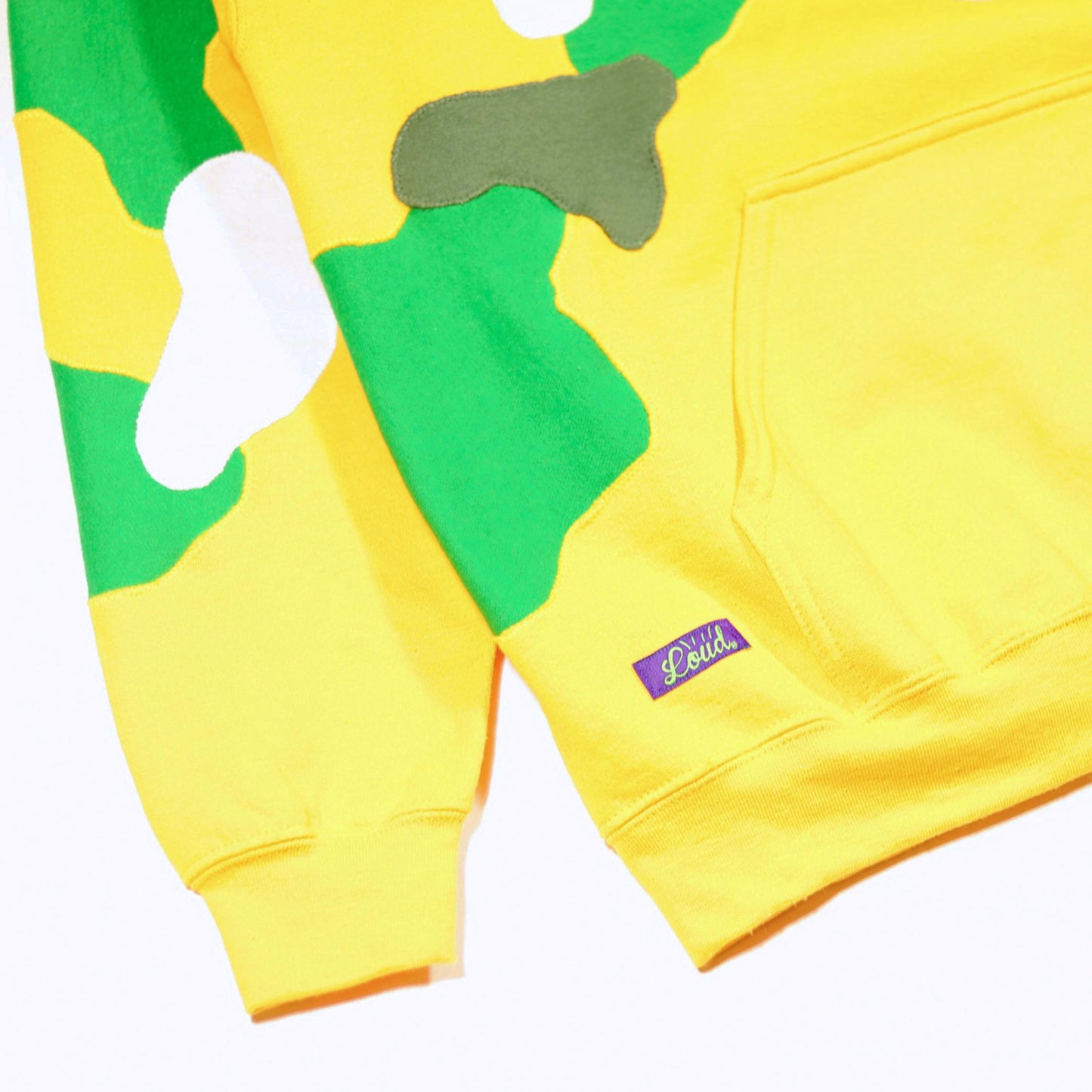 Loud Camo Eugene Hoodie - Yellow Camo