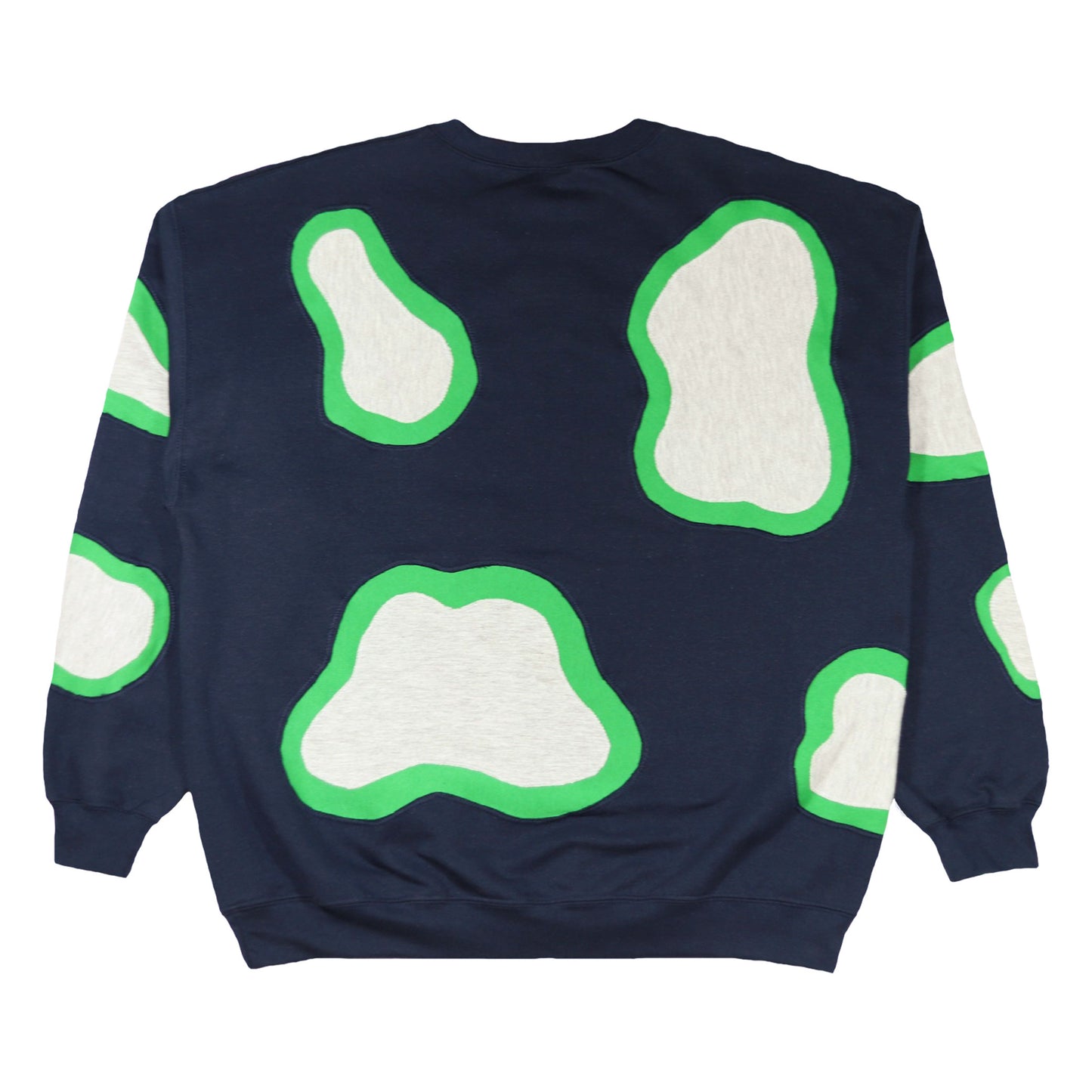 Loud Aura Seattle Crewneck - Navy/Grey/Kelly