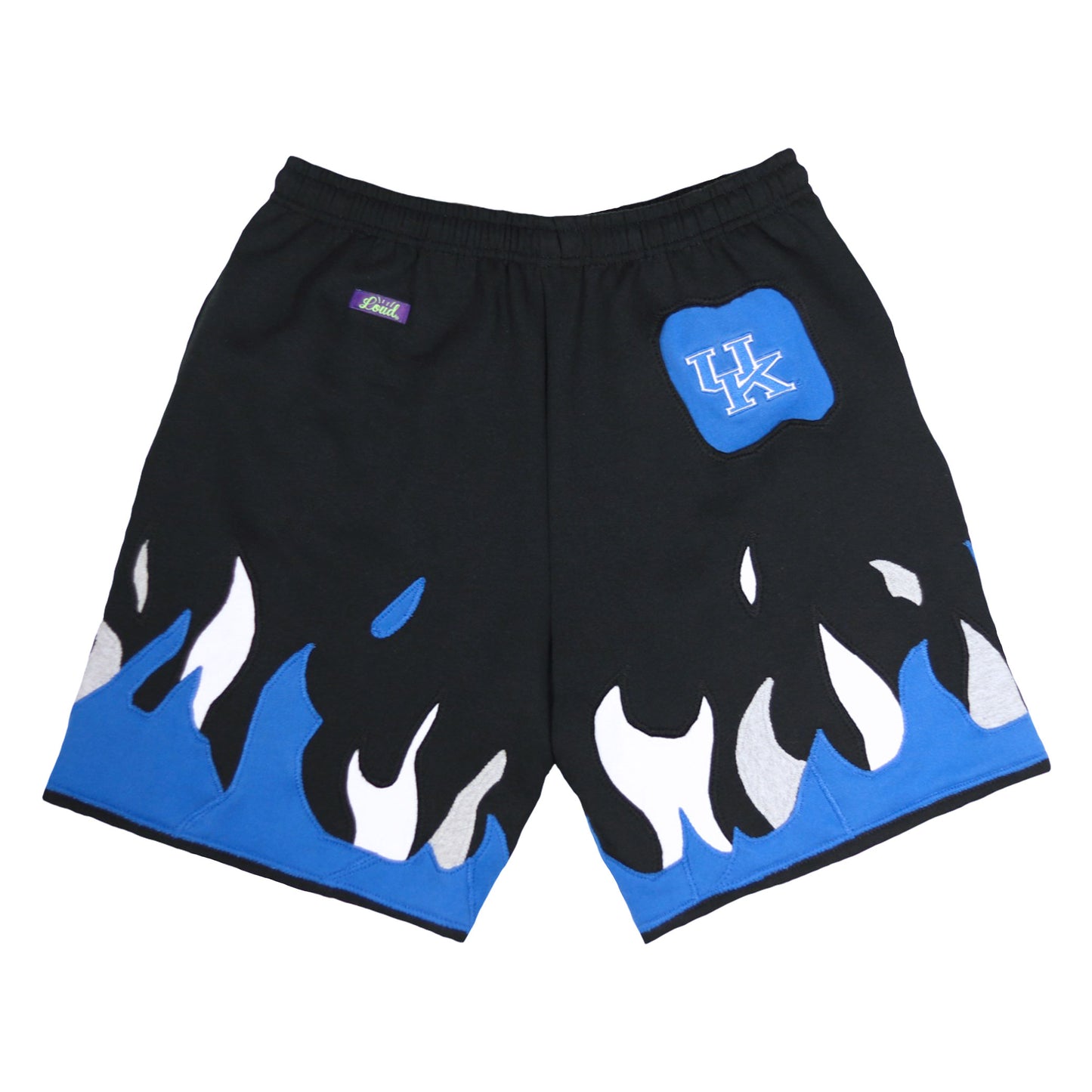 Loud Flames Lexington Shorts - Black/Royal