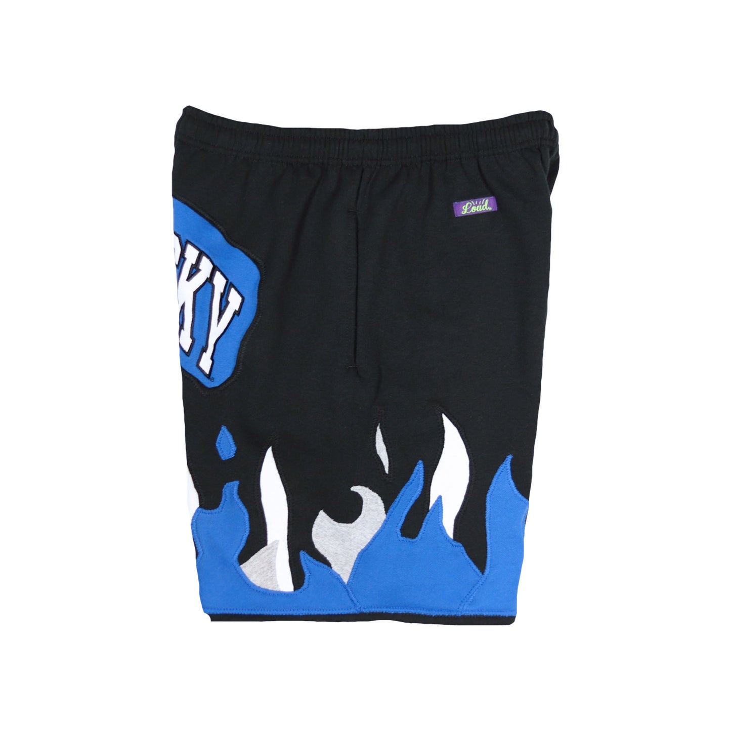 Loud Flames Lexington Shorts - Black/Royal