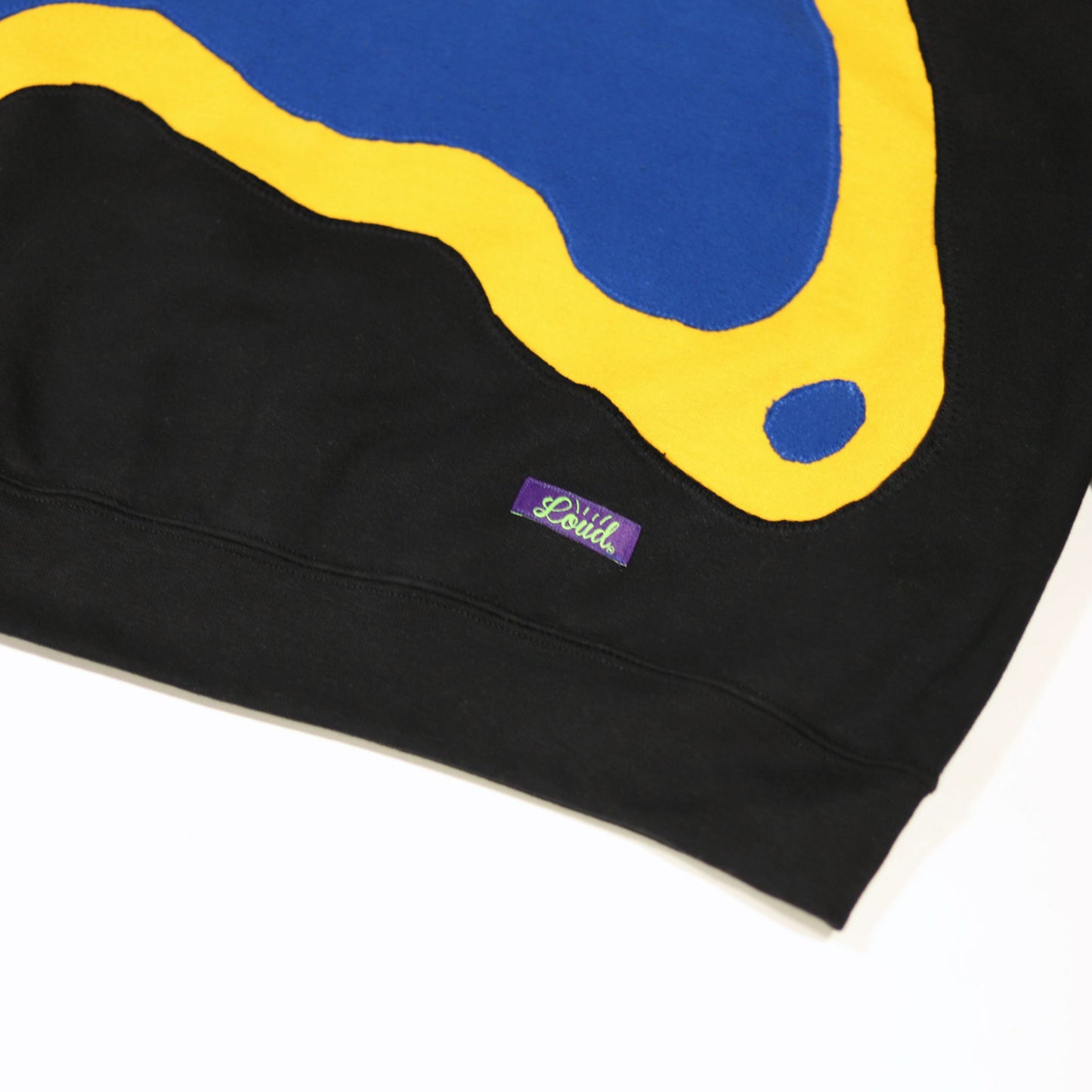 Loud Aura Bay Area Crewneck - Black/Royal/Yellow