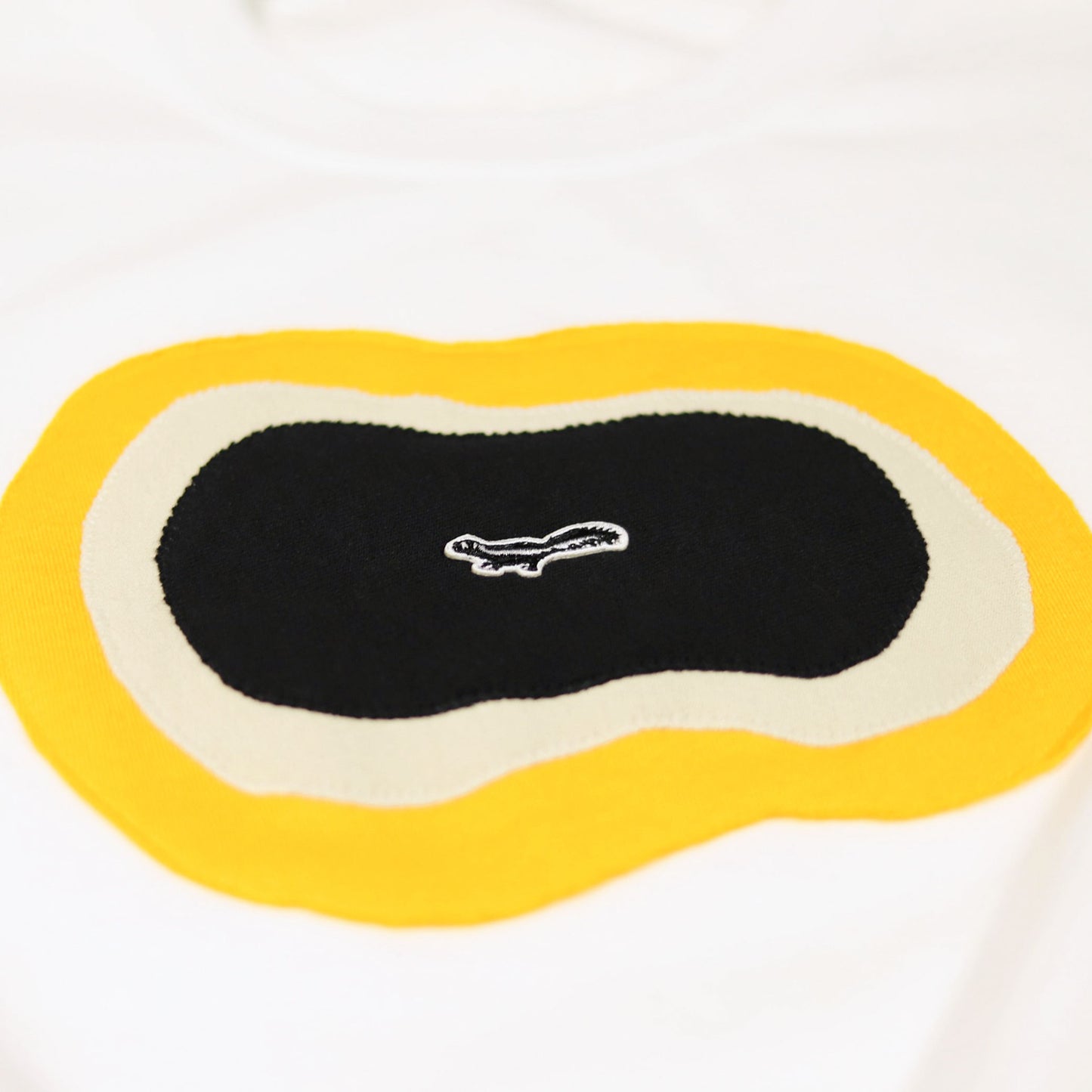 Loud Aura Crewneck - White/Gold/Cream/Black