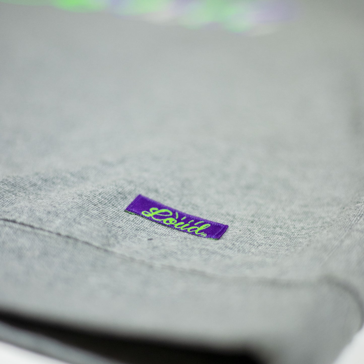 Camo Loud Logo Crewneck - Heather Steel