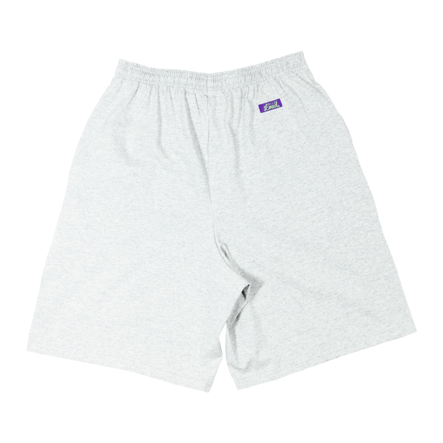 Loud x Champion Varsity Shorts - Heather Grey
