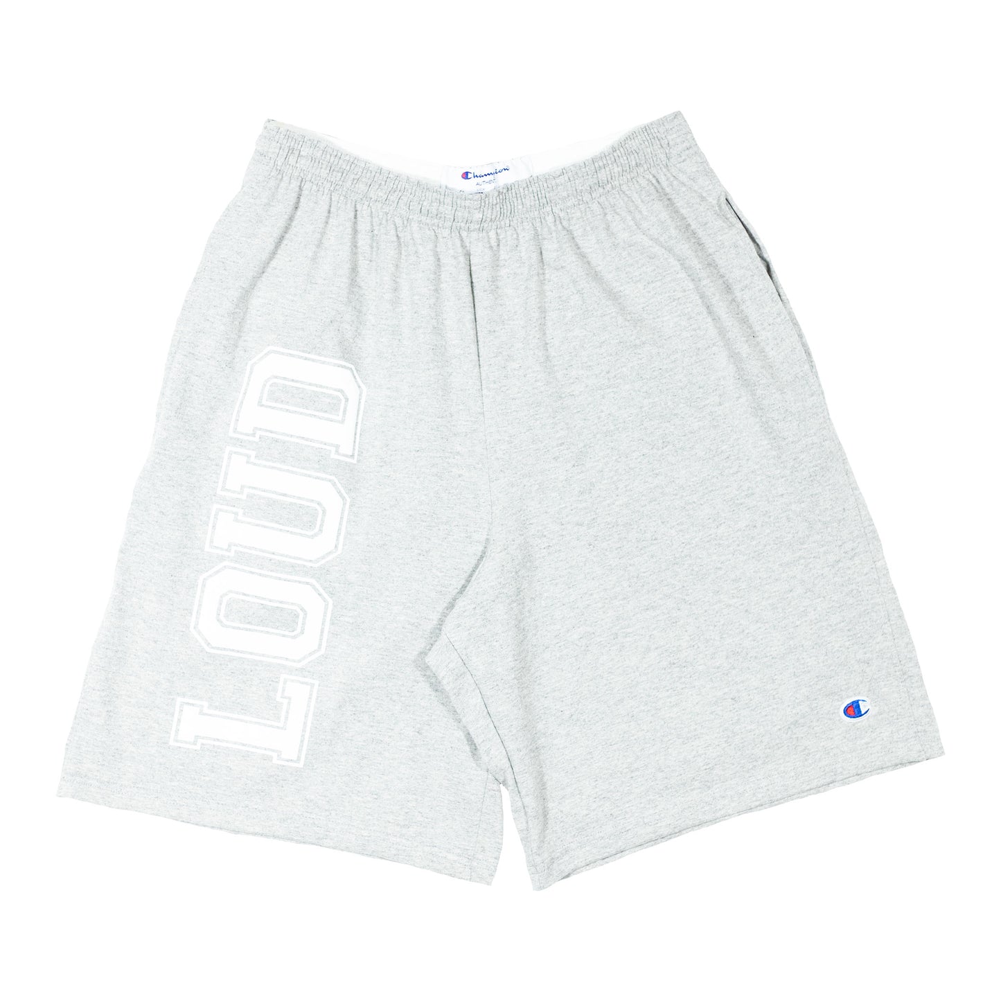 Loud x Champion Varsity Shorts - Heather Grey