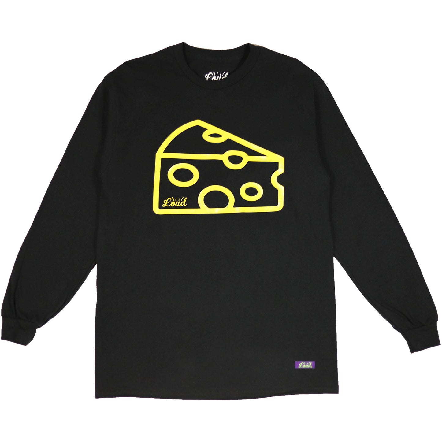 Loud Cheese L/S Tee - Black