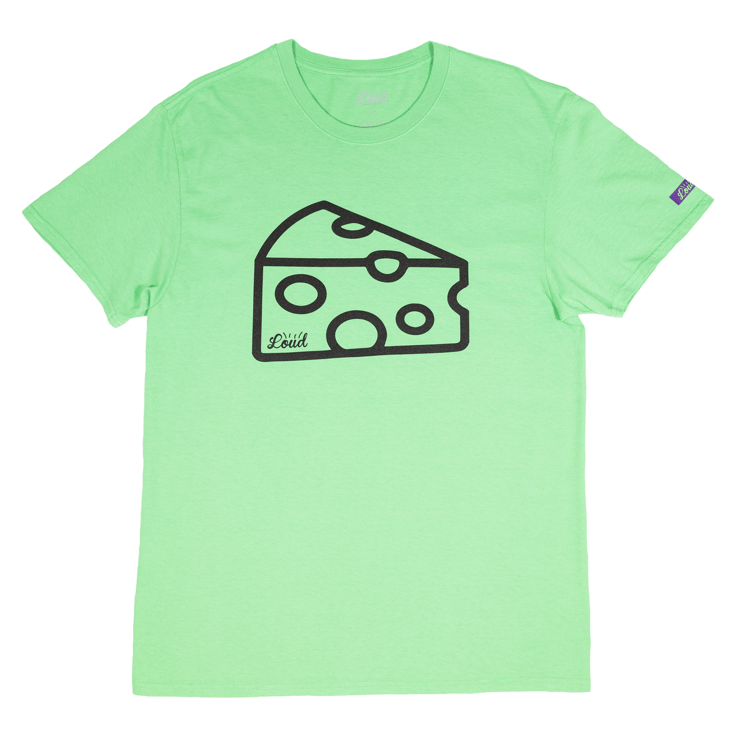 Loud Cheese Tee - Vintage Green