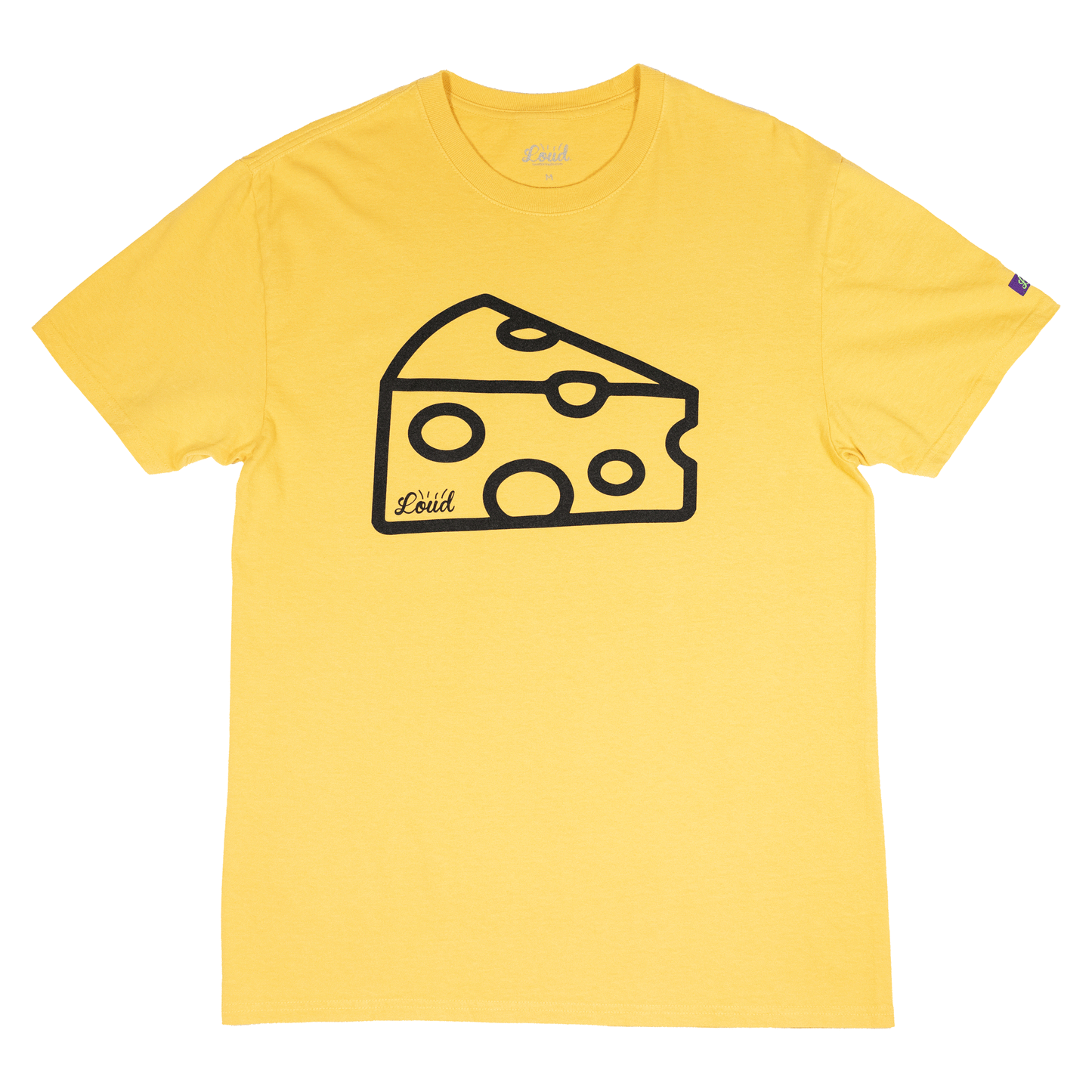 Loud Cheese Tee - Vintage Yellow