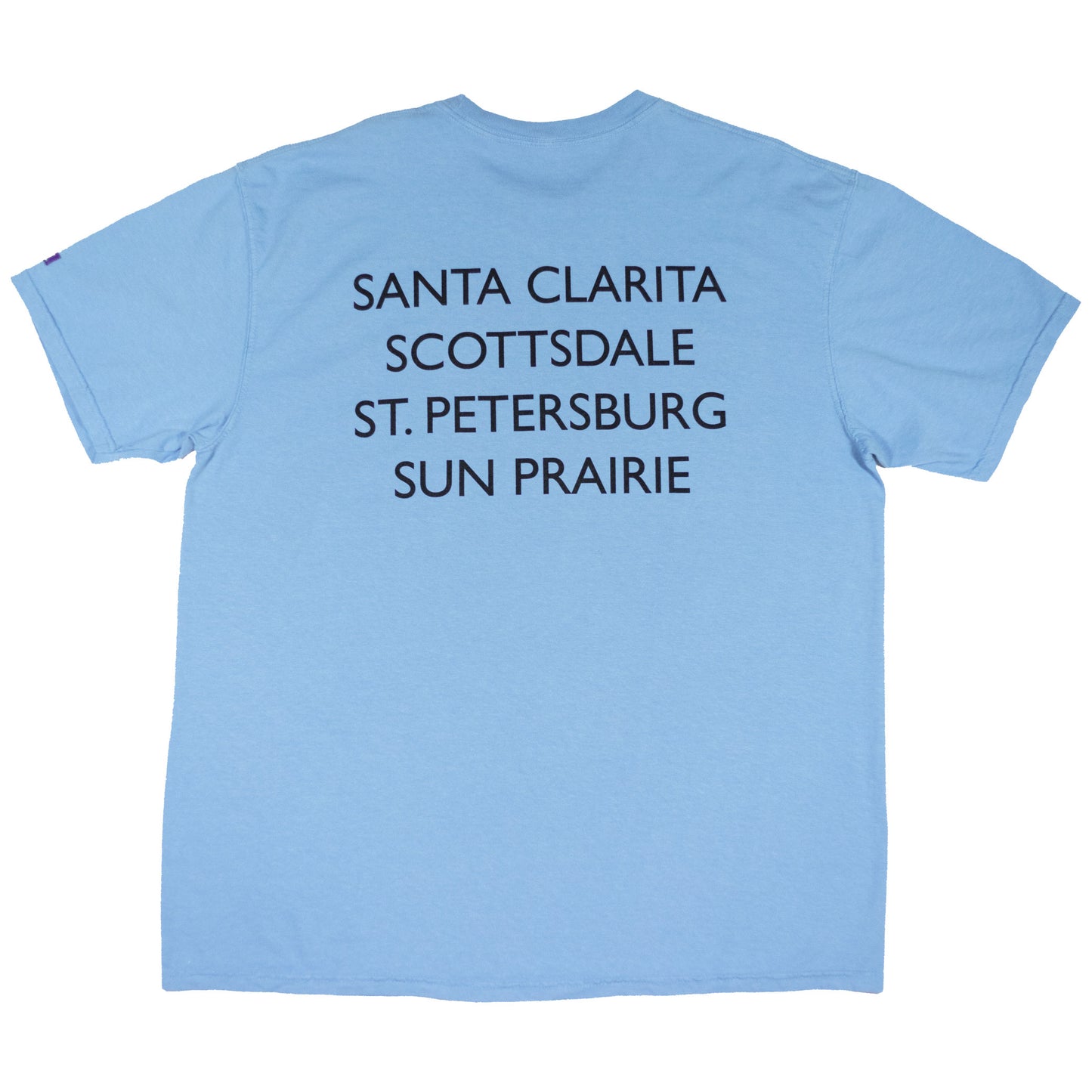 Loud Quad Cities Tee - Stone Blue