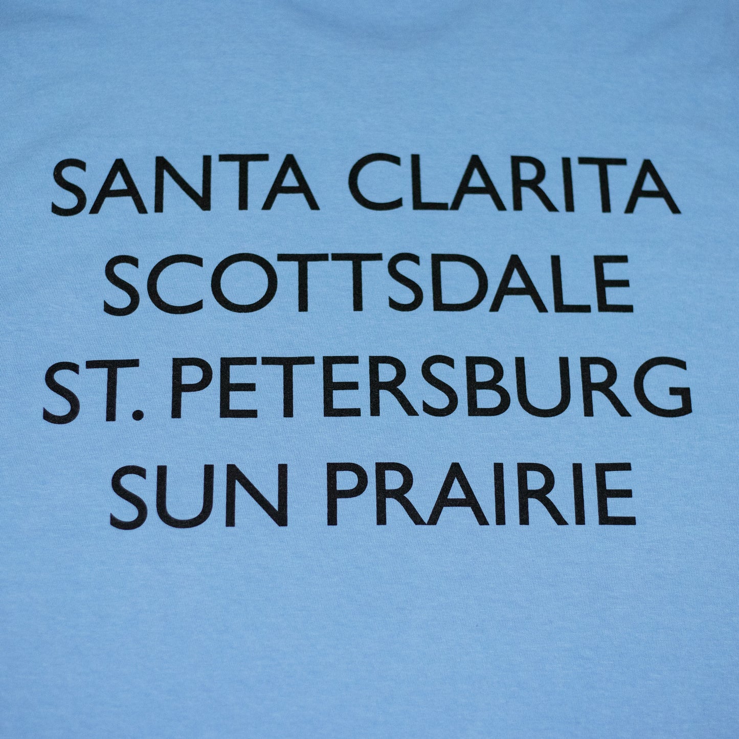 Loud Quad Cities Tee - Stone Blue