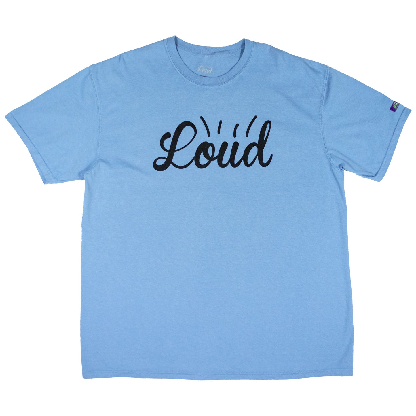 Loud Quad Cities Tee - Stone Blue