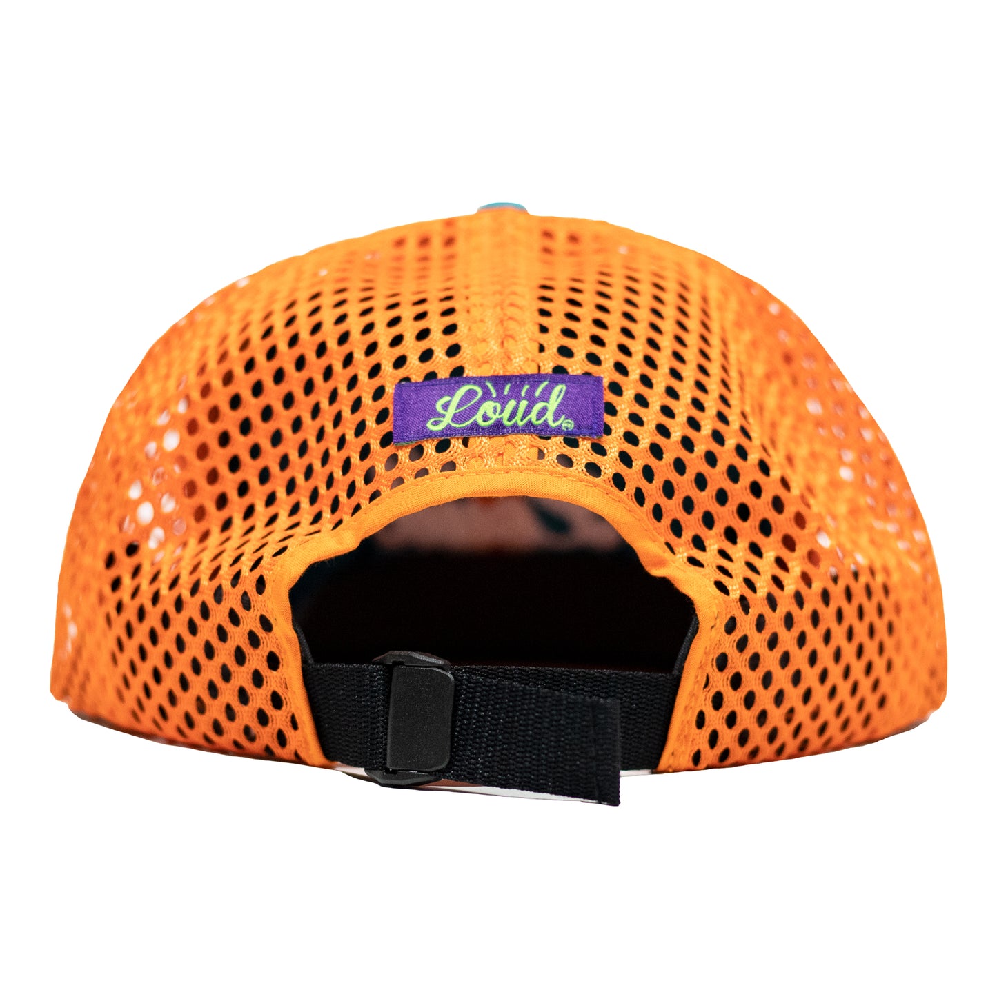 Loud Day Hat - Aqua/Orange