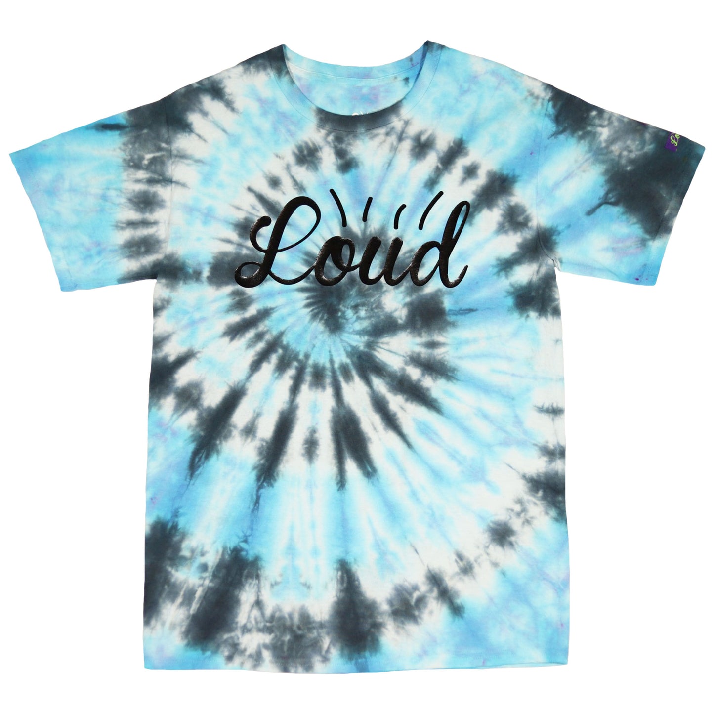 Loud Evil Eye Tee - Frozen Swirl
