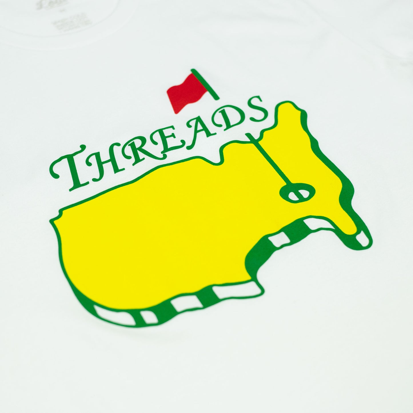 Green Jacket Tee - White