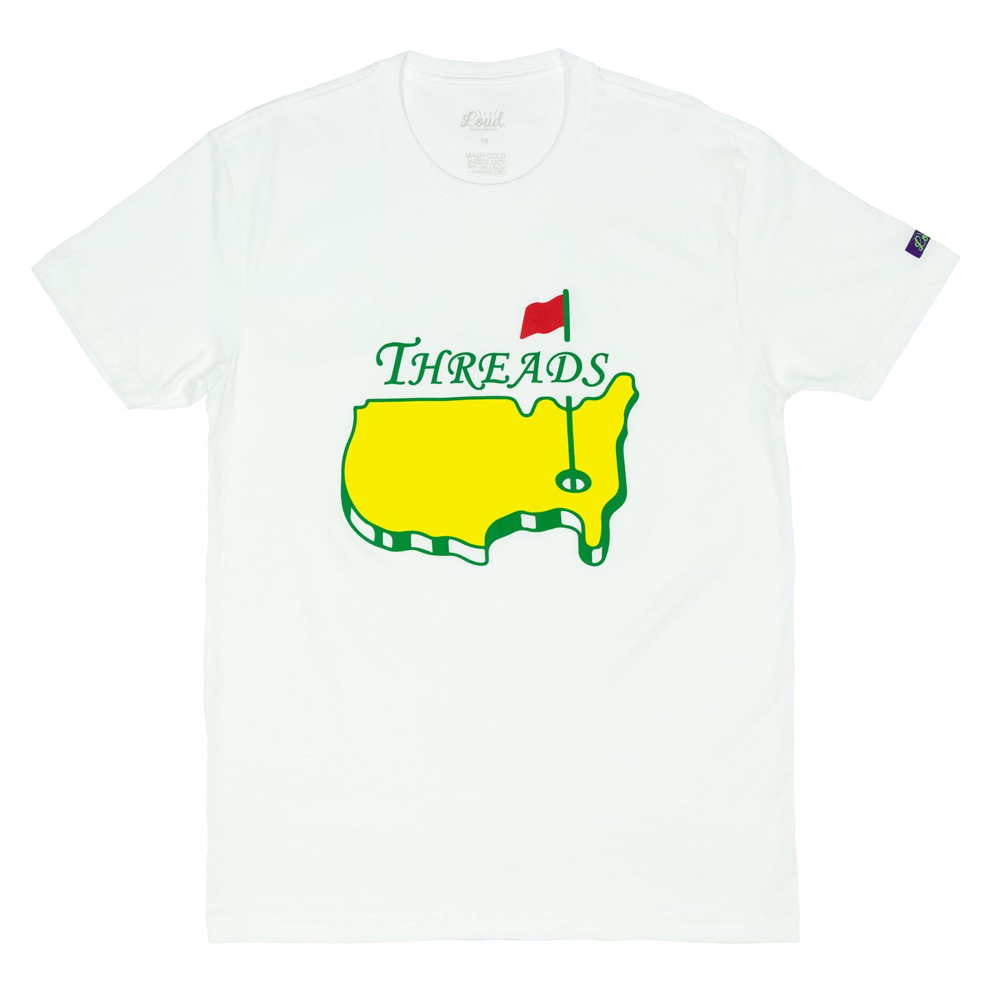 Green Jacket Tee - White