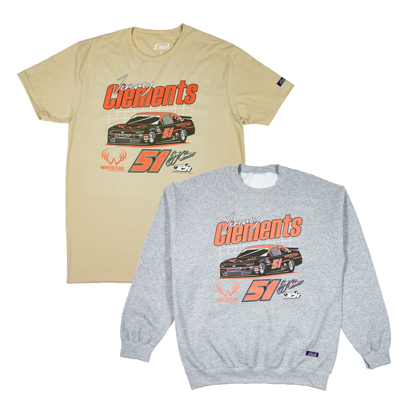 JCR51 Whitetail Combo - Tee + Crew