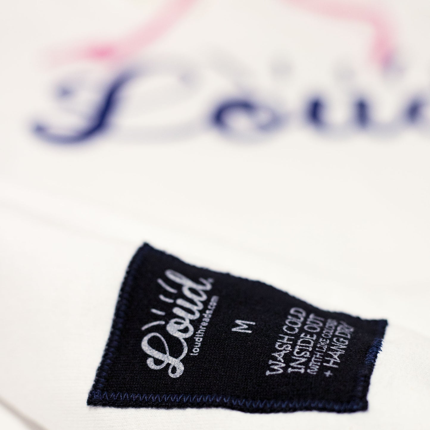 Loud Chance Encounter Hoodie - White/Navy/Pink