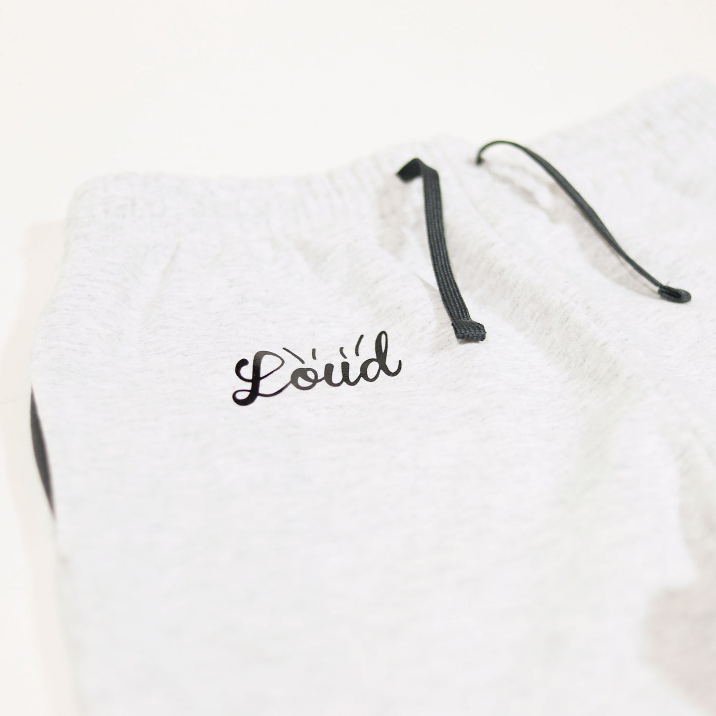 Loud Linked Out Fleece Joggers - Ash Grey
