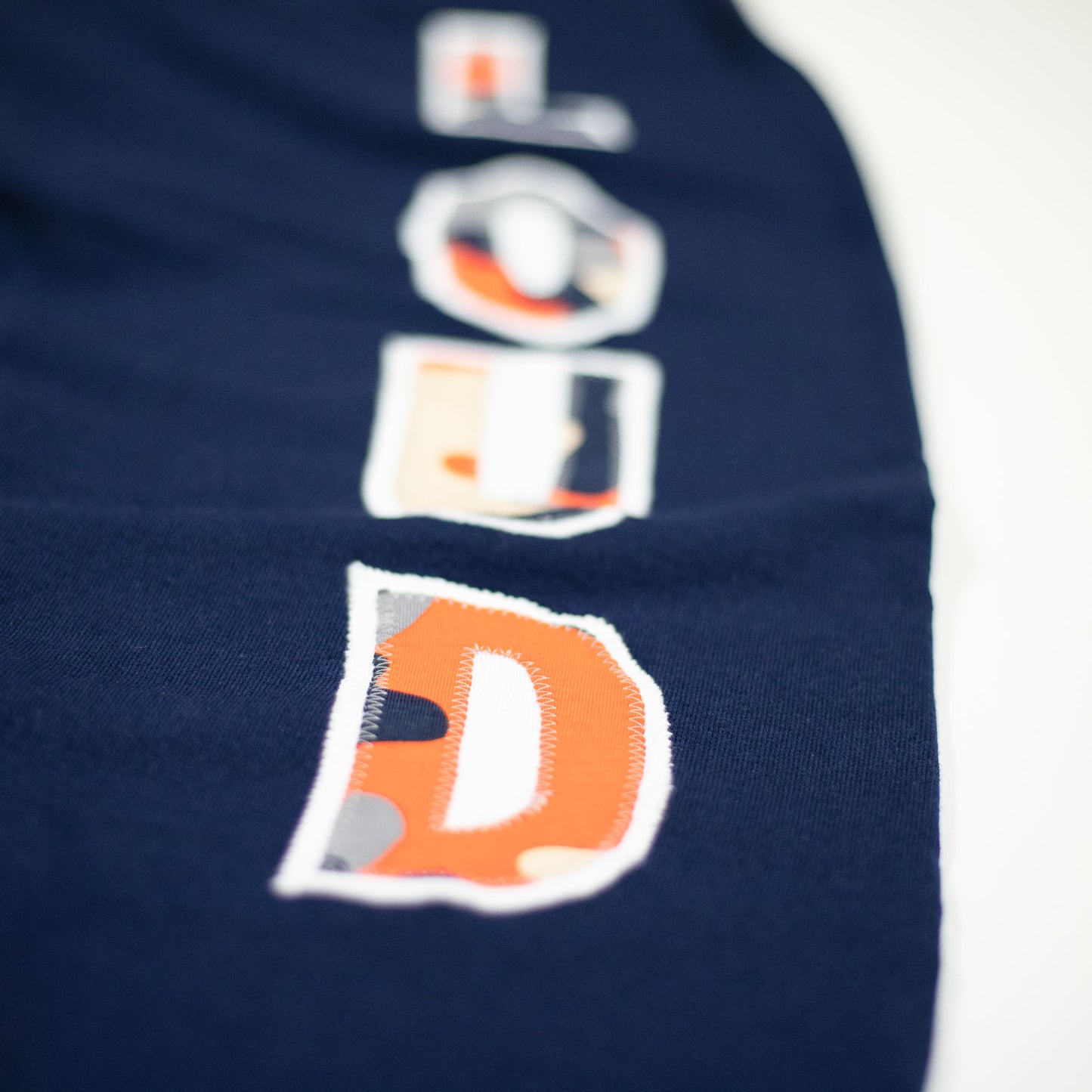 Loud Camo Fleece Joggers - Navy/White