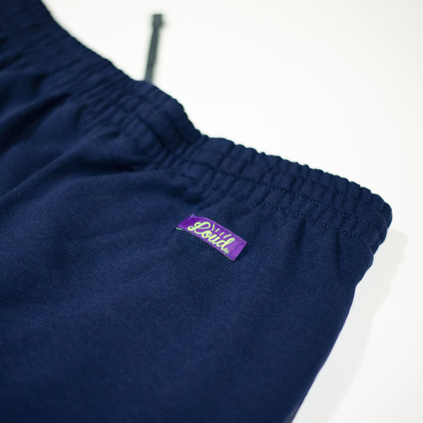 Loud Camo Fleece Joggers - Navy/White