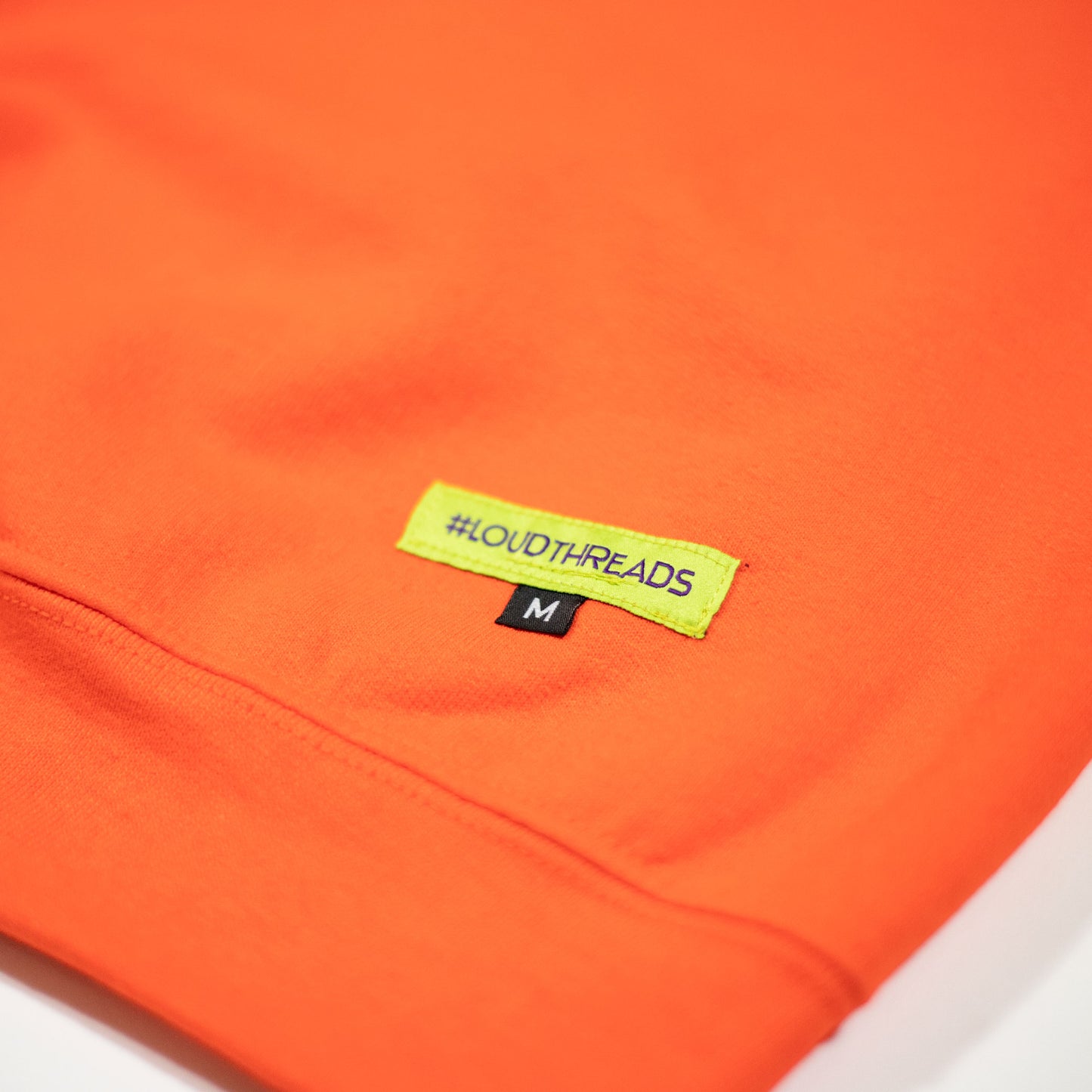 Loud Camo S/S Crewneck - Orange/White