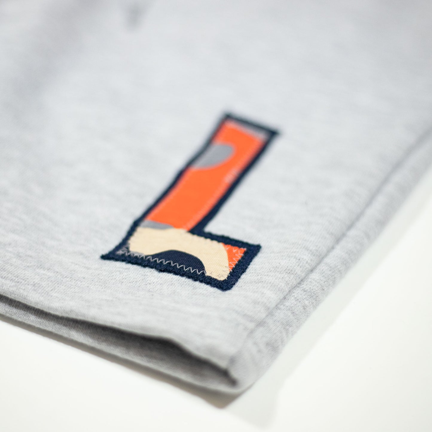 Loud Camo Fleece Shorts - Heather Grey/Navy