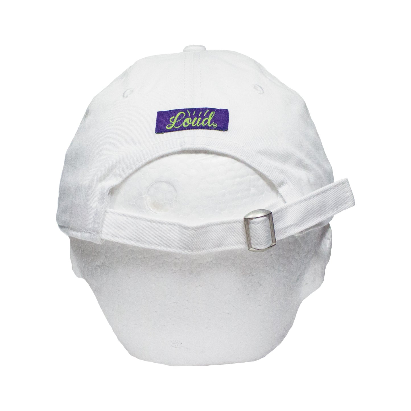 Loud Hat v.2 - White/White/Sky