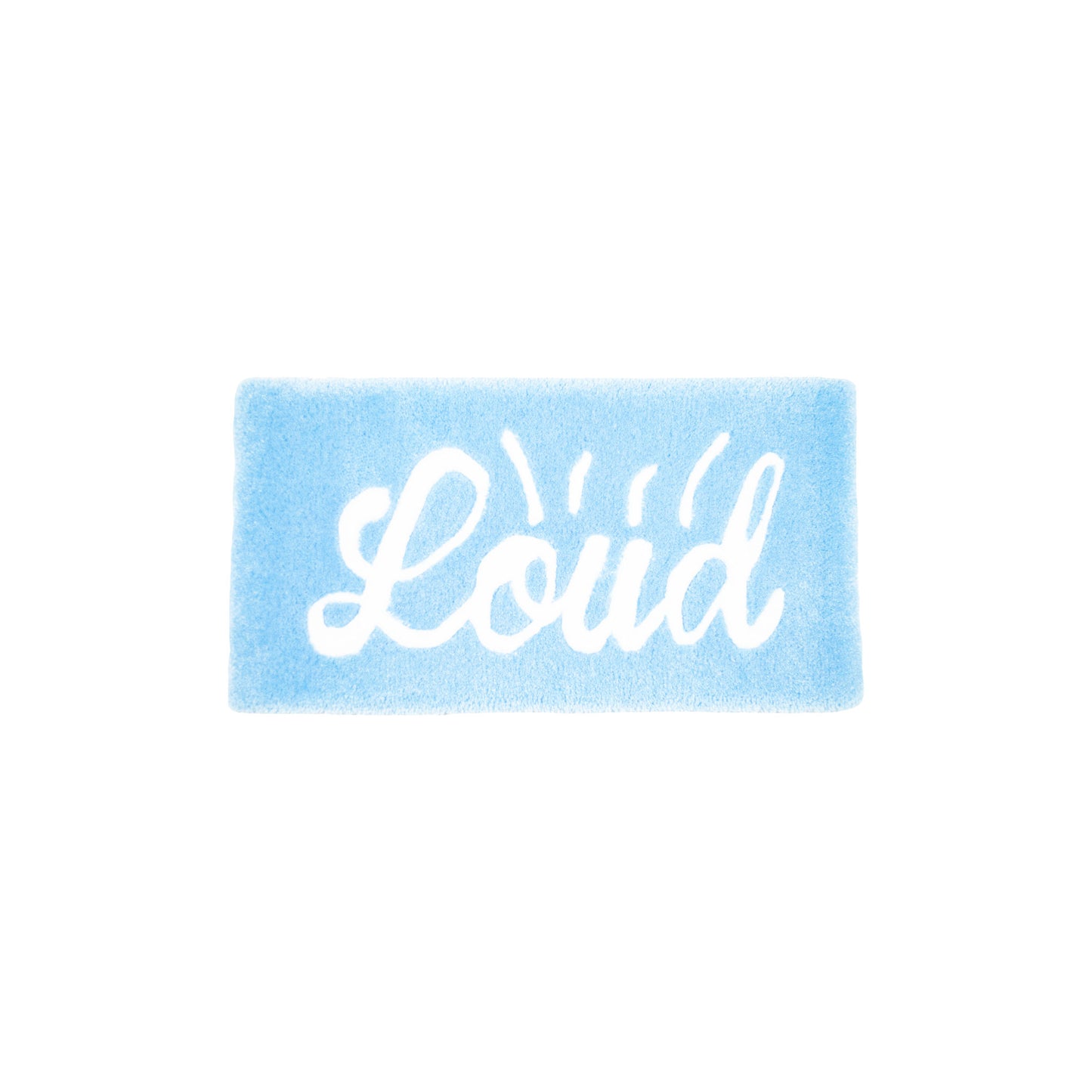 Loud Logo Rectangle Rug - Various Colors