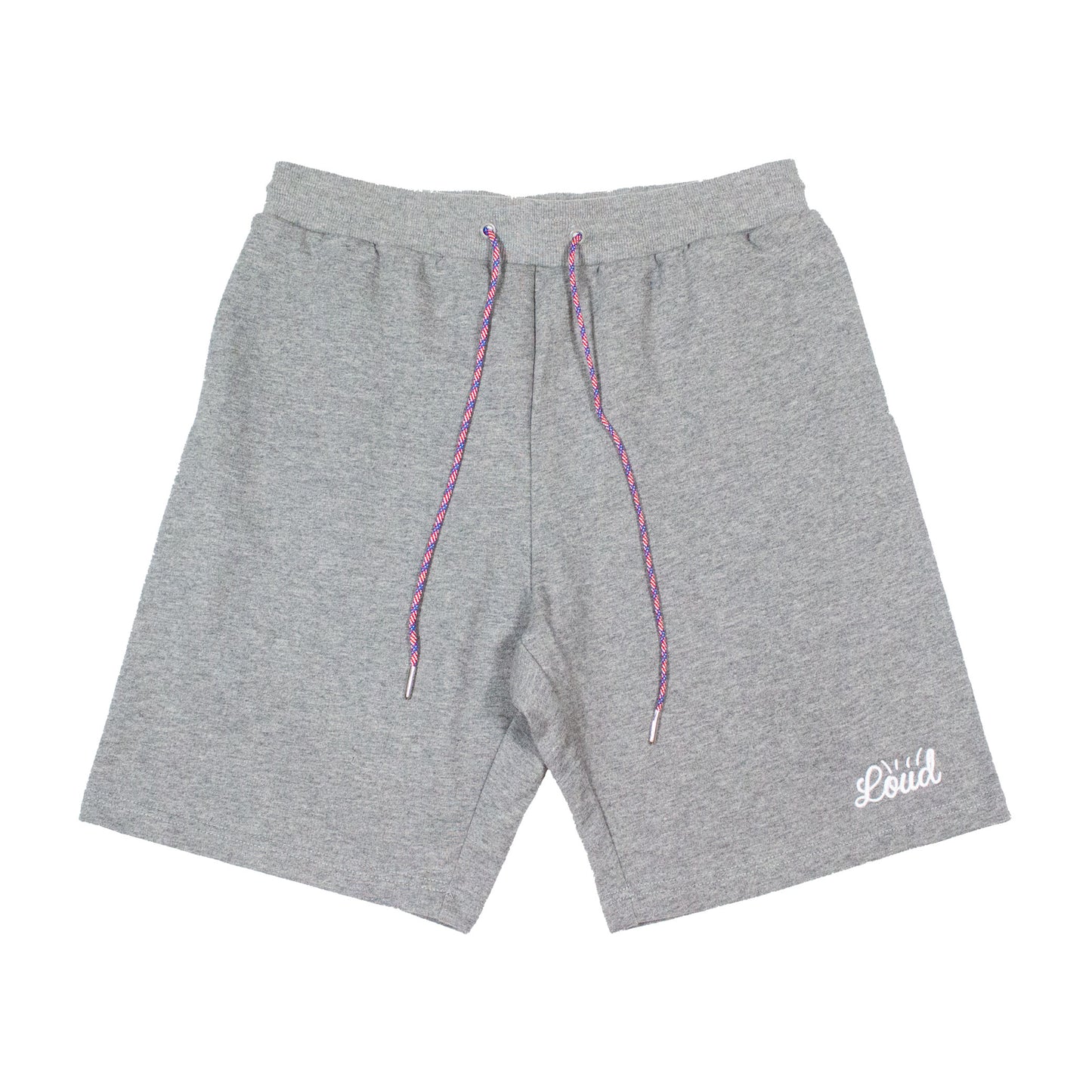 Loud French Terry Shorts - Heather Grey/USA