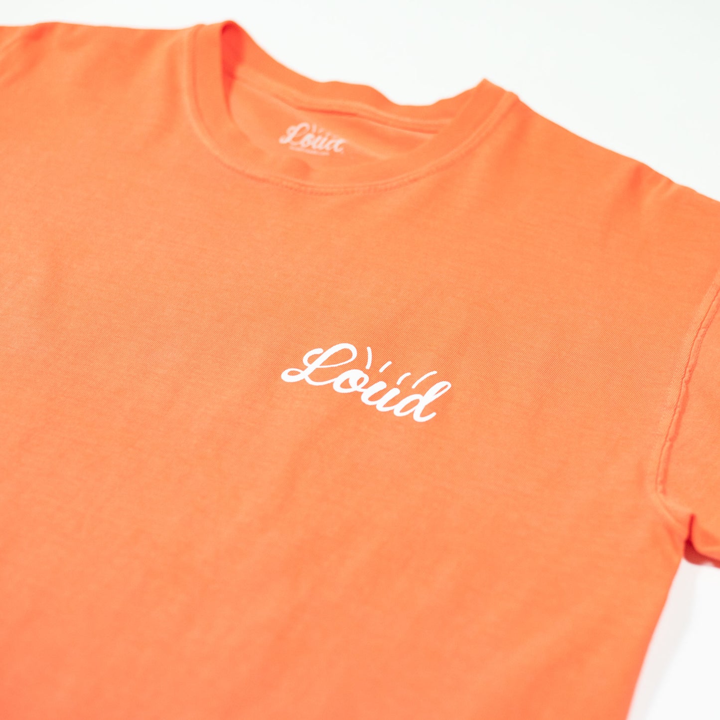 Loud Mini Logo Tee - Vintage Salmon