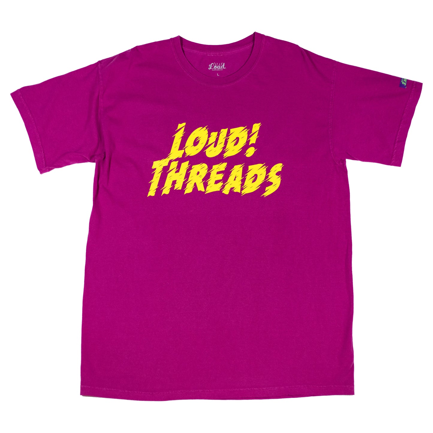 Loud! Logo Tee - Vintage Plum