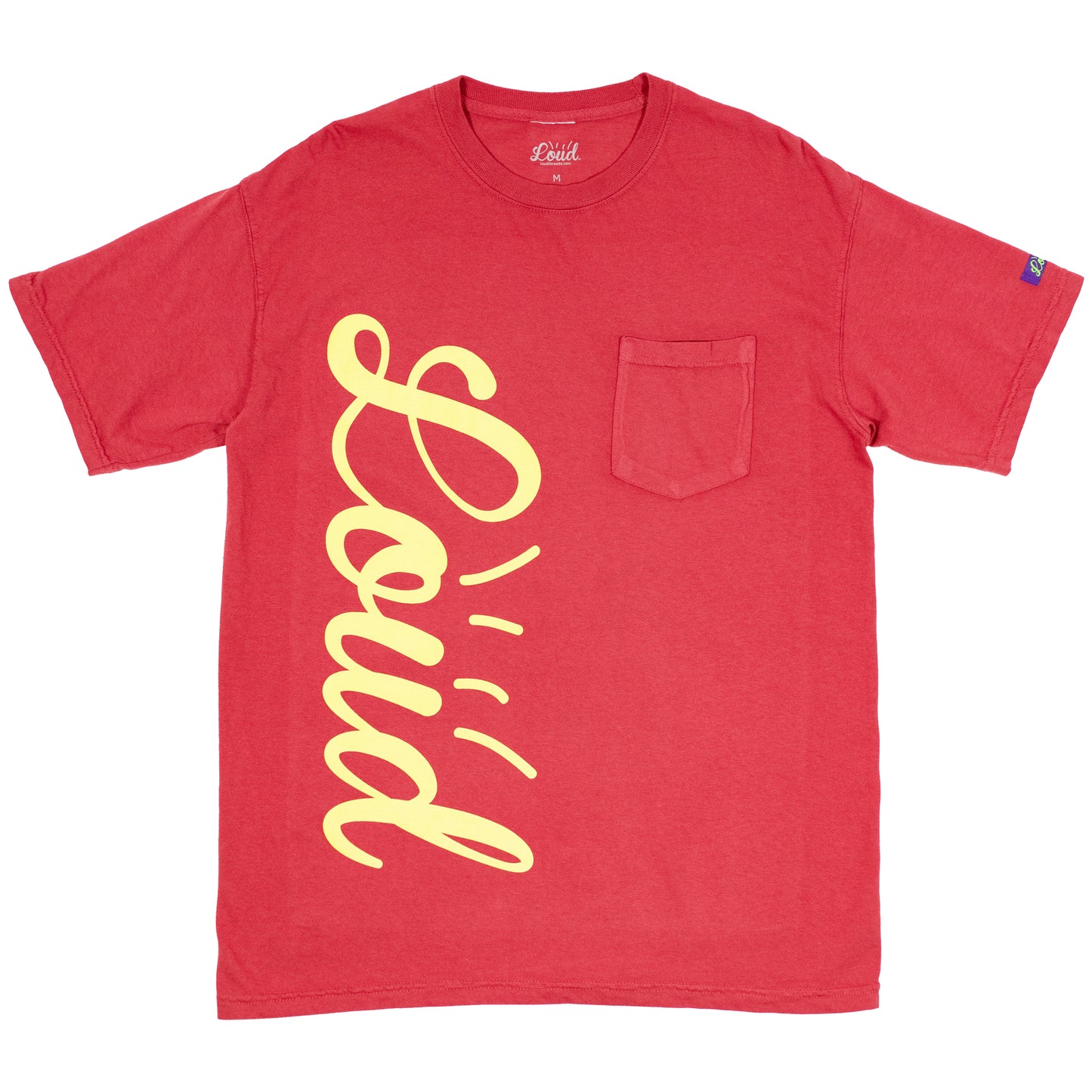 Big Logo Pocket Tee - Vintage Chili